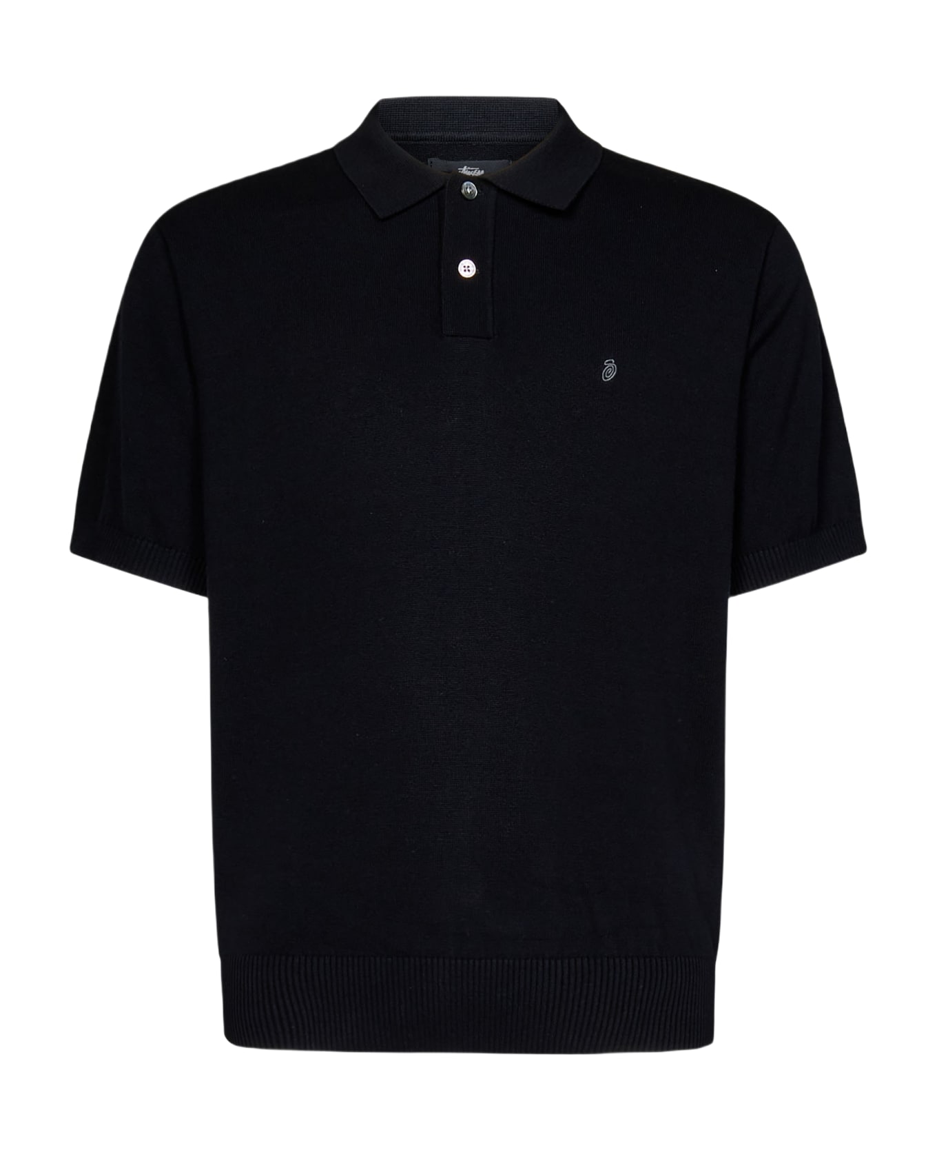 Stussy Polo Shirt - Black