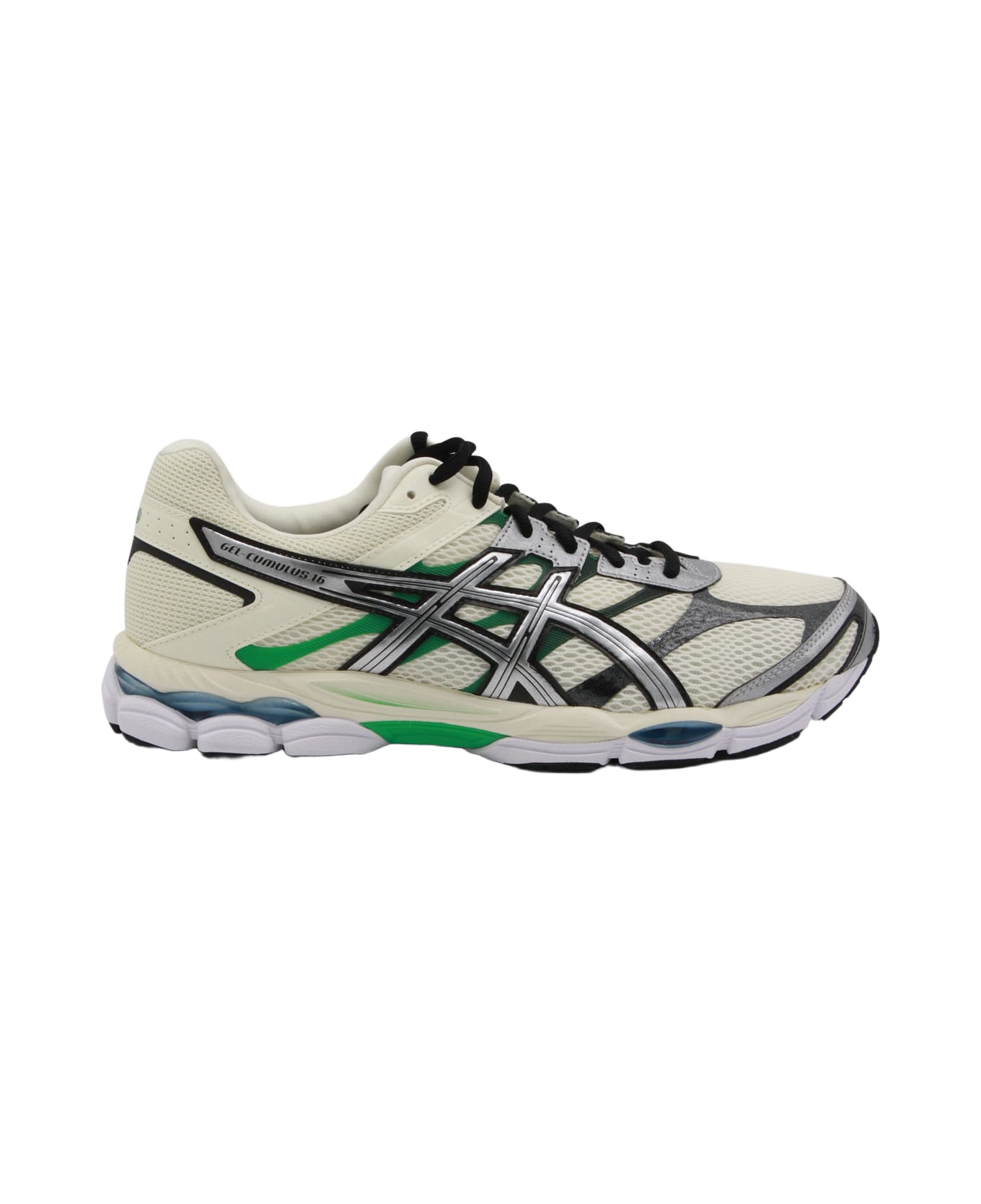 Asics Ivory And Pure Silver Gel Cumulus 16 Sneakers - IVORY/PURE SILVER