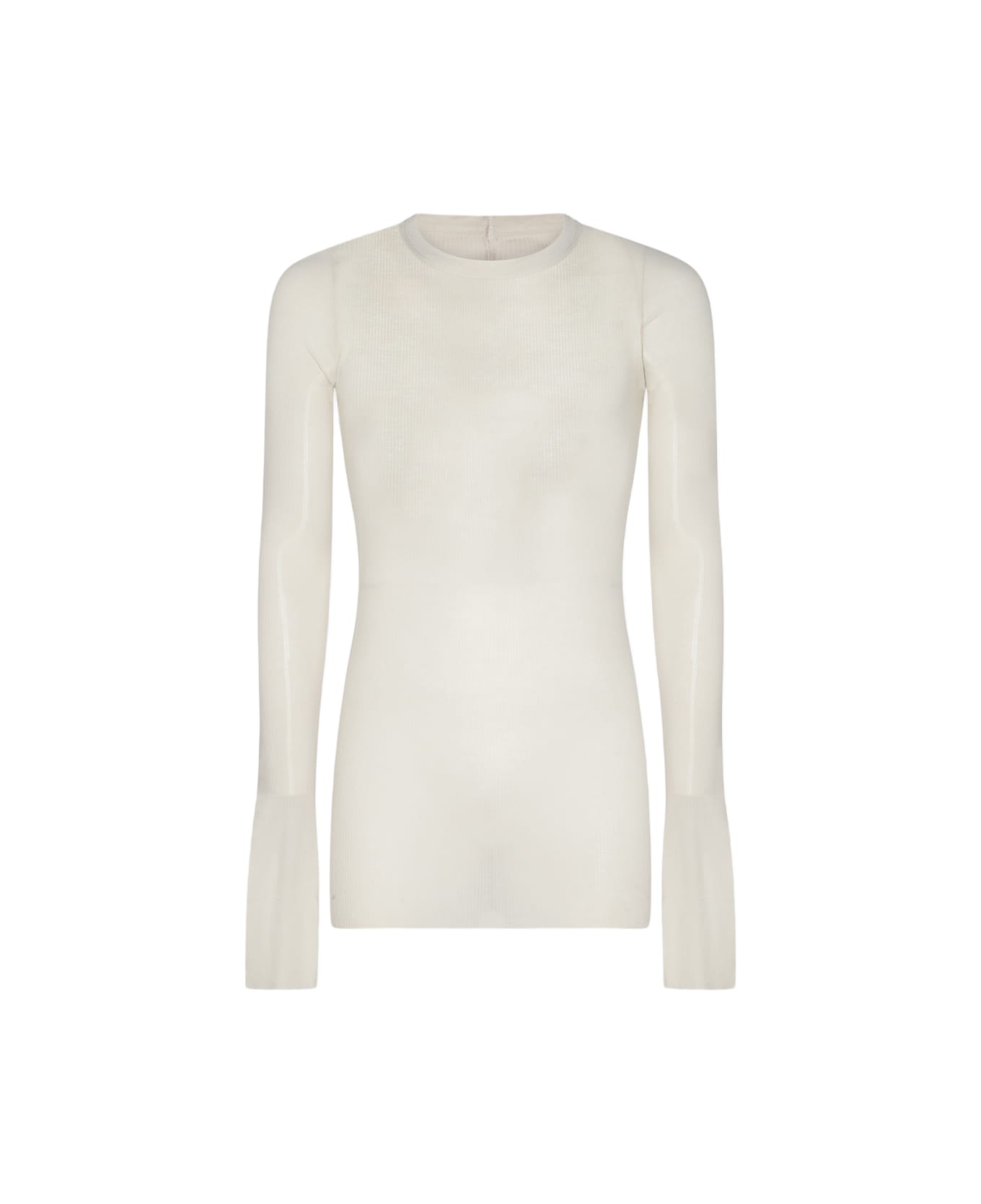 Rick Owens White Cotton Knitwear - DINGE