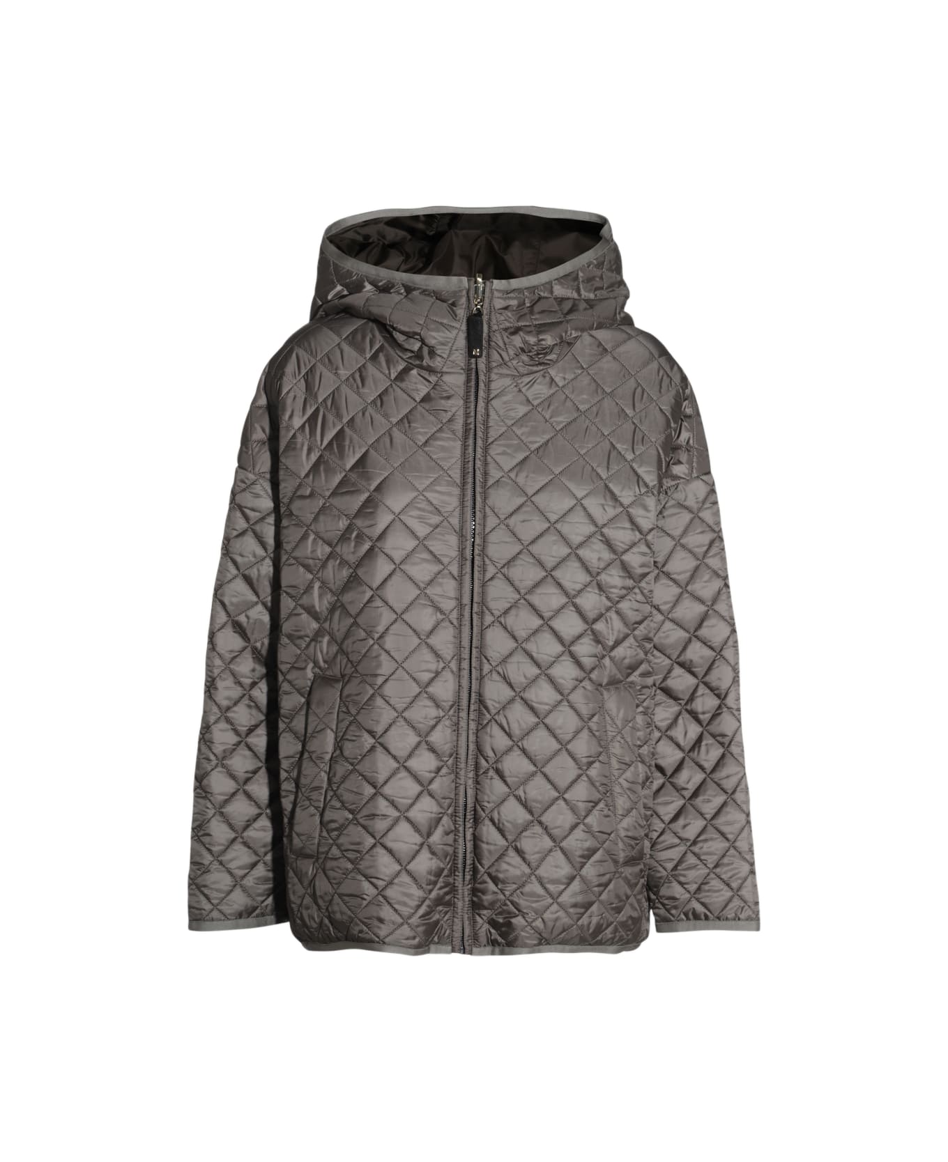 Max Mara The Cube Grey Down Jacket - CLAY