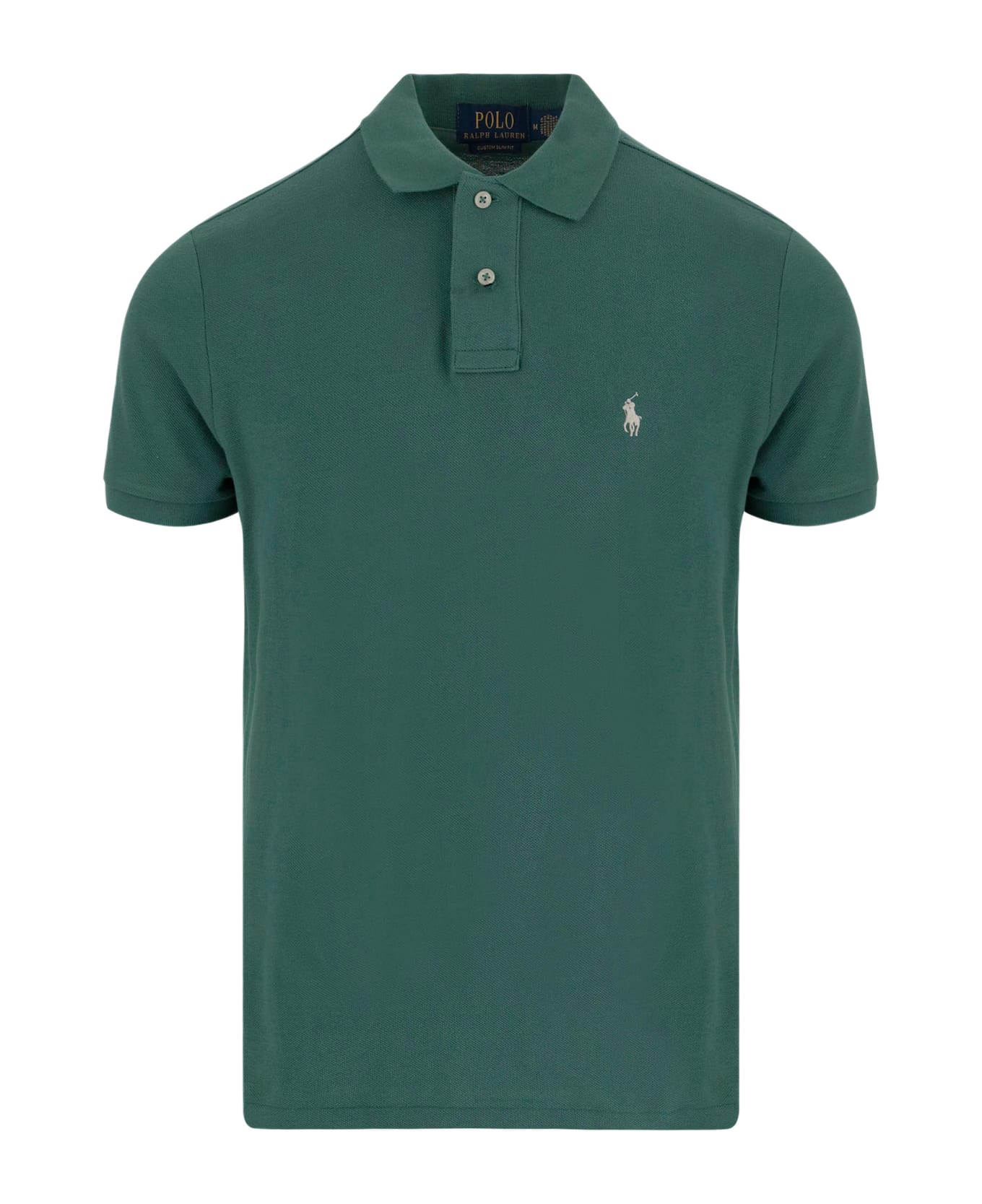 Polo Ralph Lauren Cotton Polo Shirt With Logo - Green