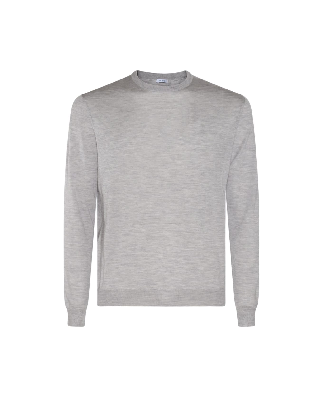 Malo Grey Wool Knitwear - Grey