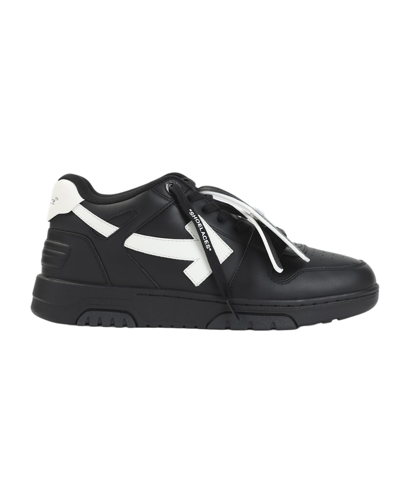 Off-White M-out Of Office Sneakers - Black White