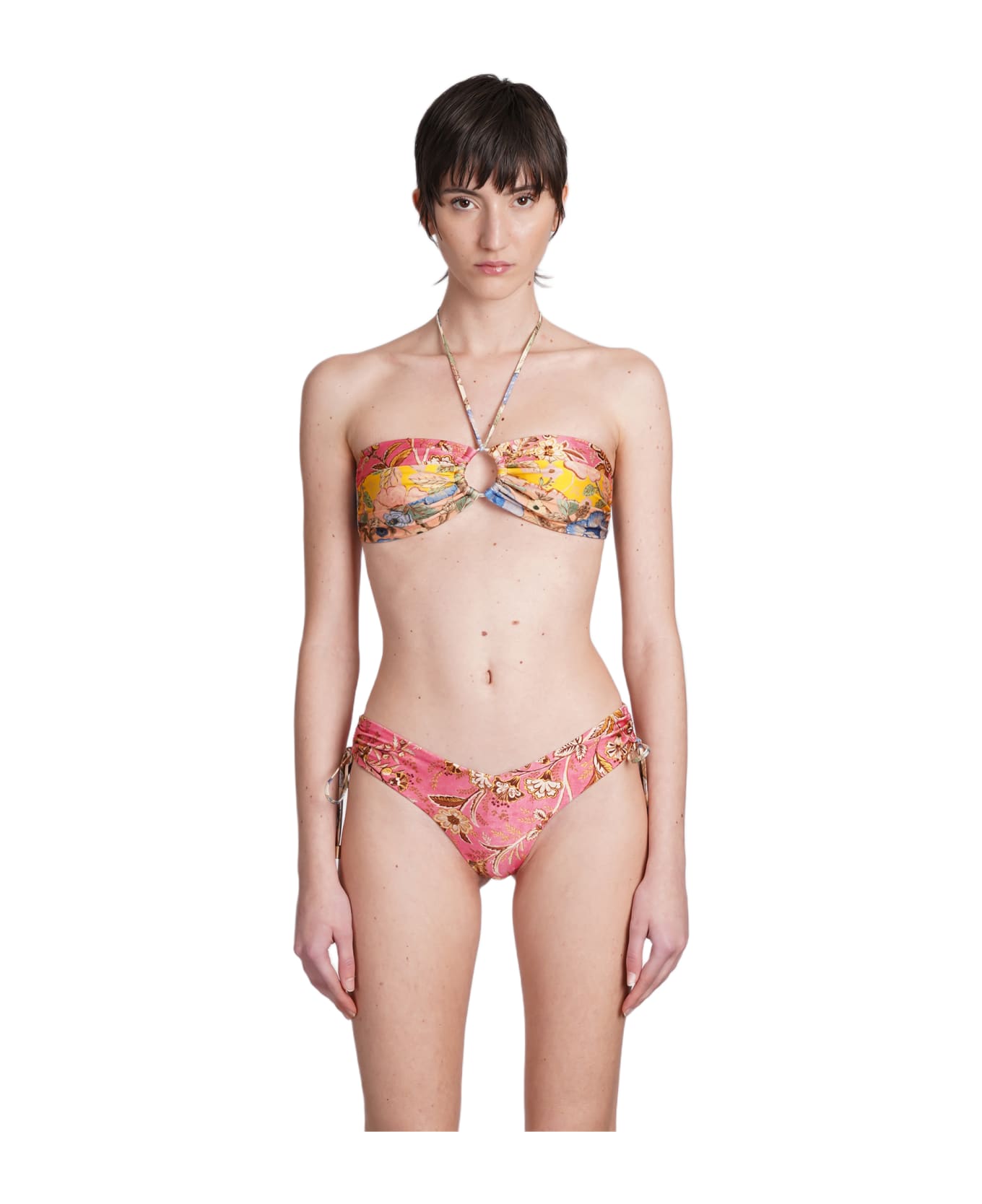 Zimmermann Spliced Two Pieces Bikini Beachwear - Multicolour