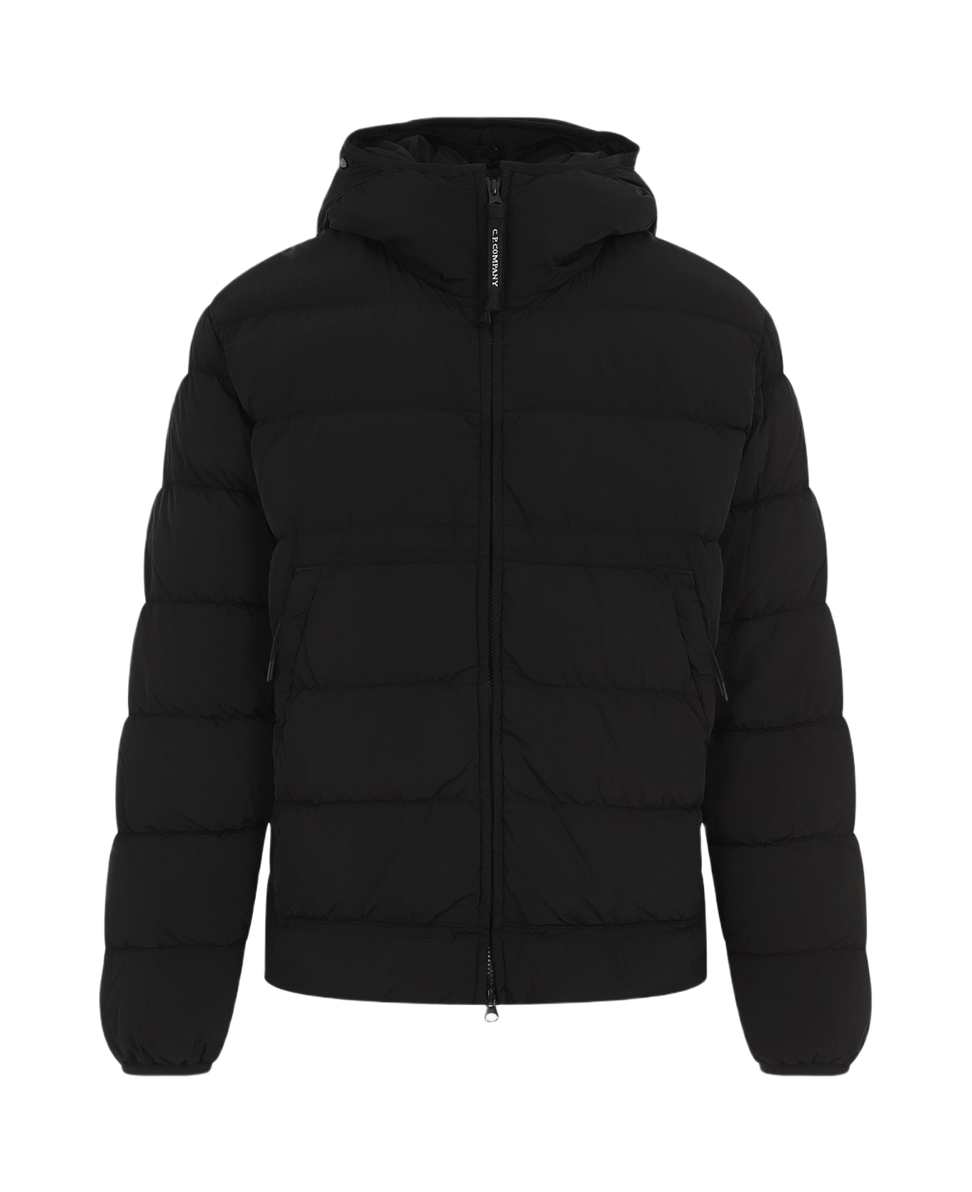 C.P. Company Chrome-r Goggle Down Jacket - Black