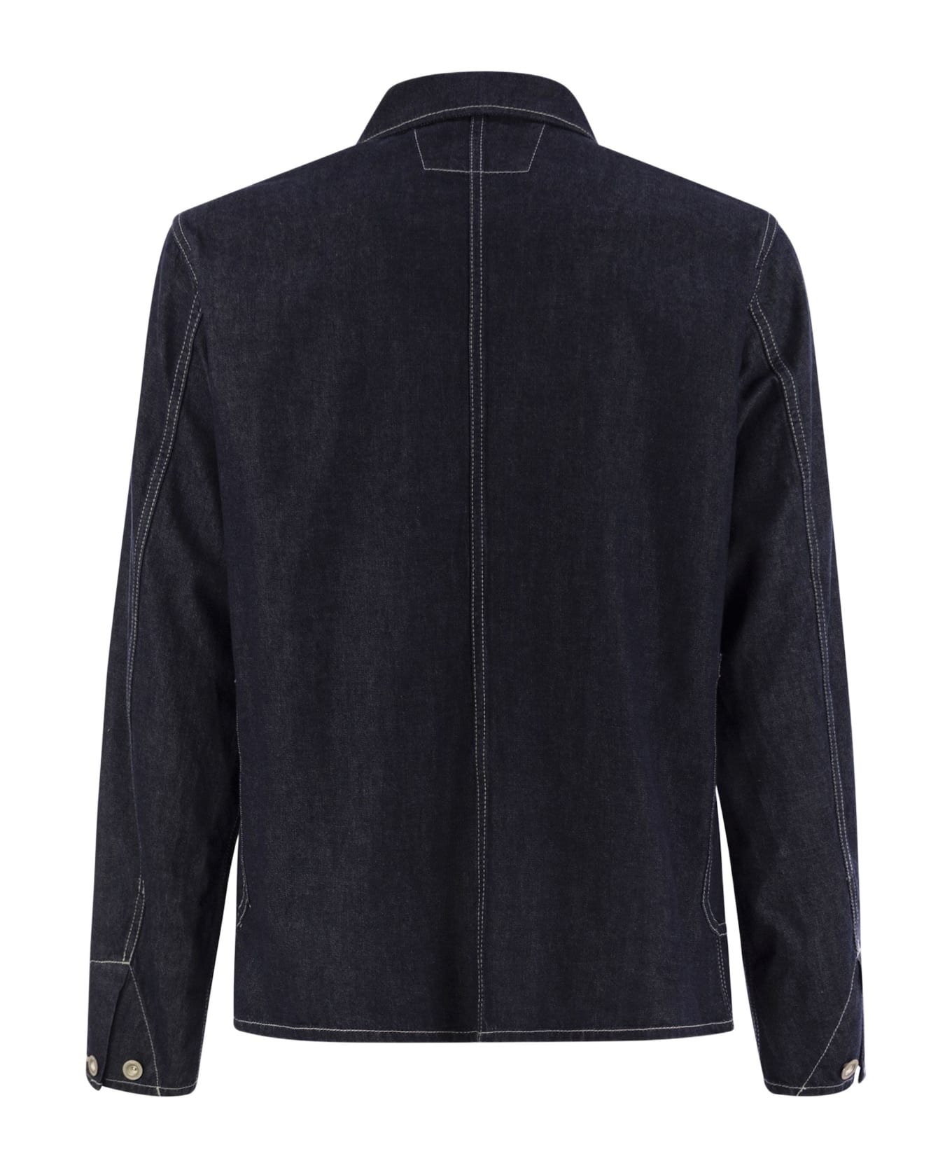 C.P. Company Cotton Denim Jacket - Blue