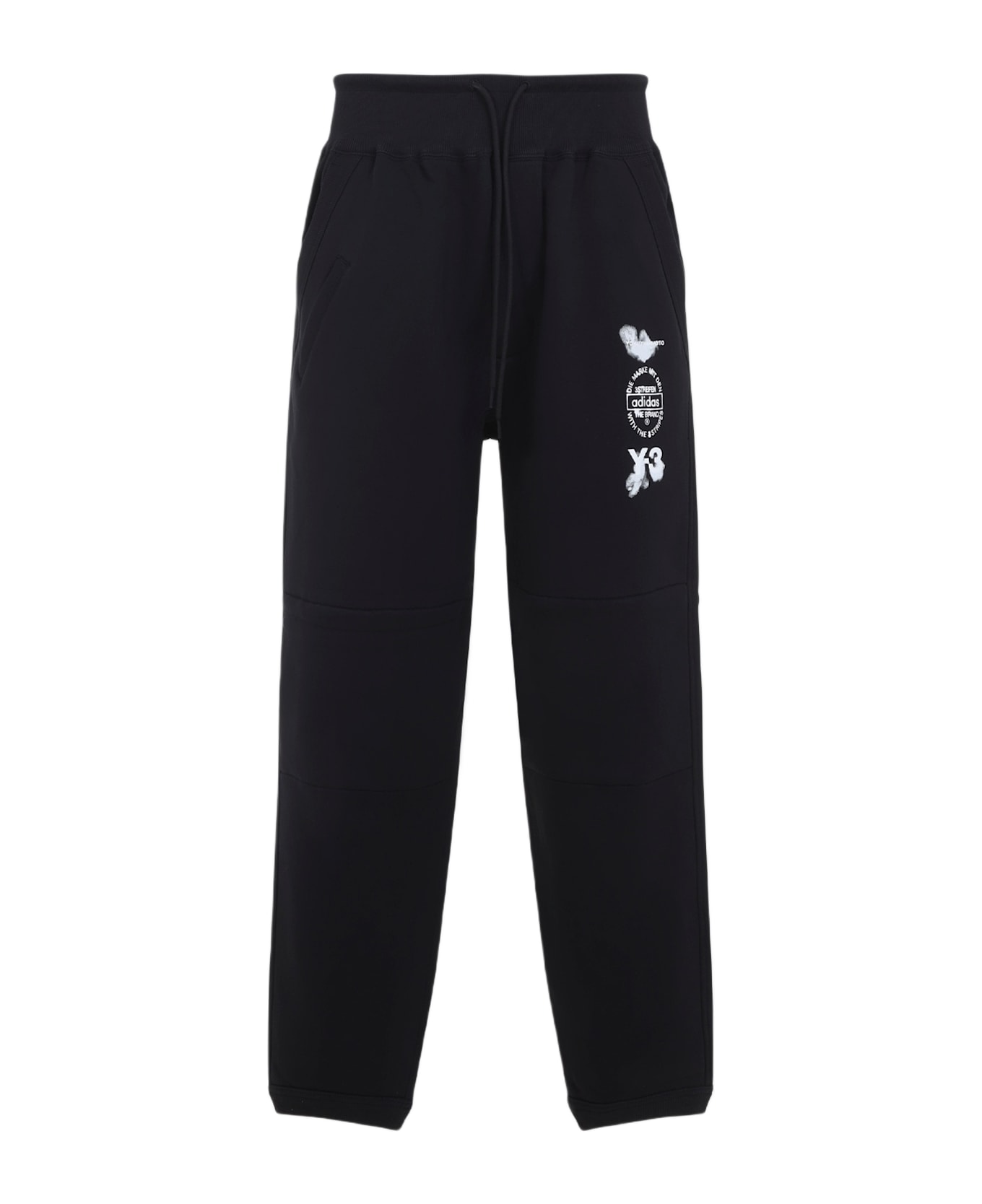 Y-3 Cuffed Track Pants - Black