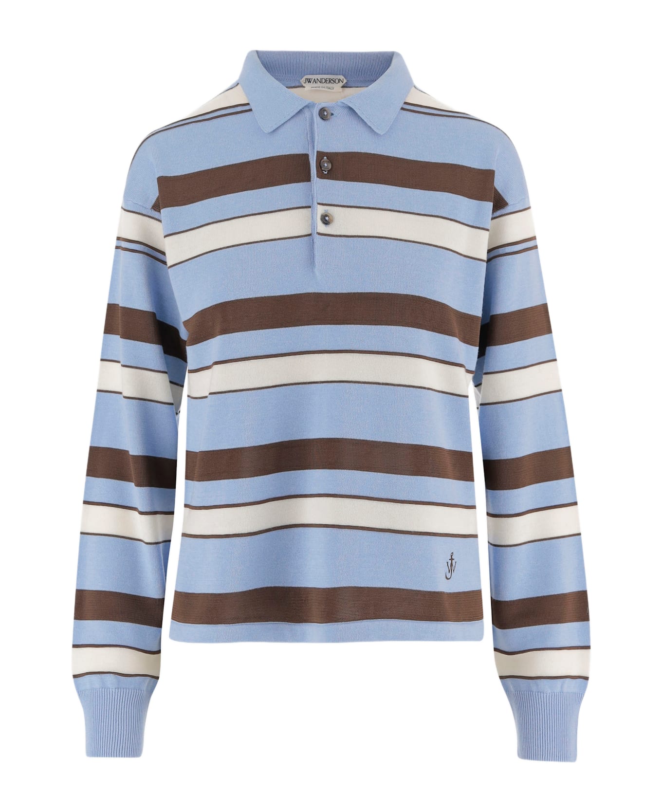 J.W. Anderson Cotton Blend Polo Shirt - Red