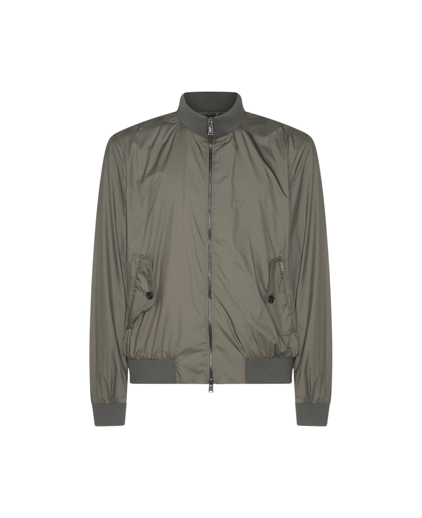 Add Dark Green Casual Jacket - CLIMBING IVY