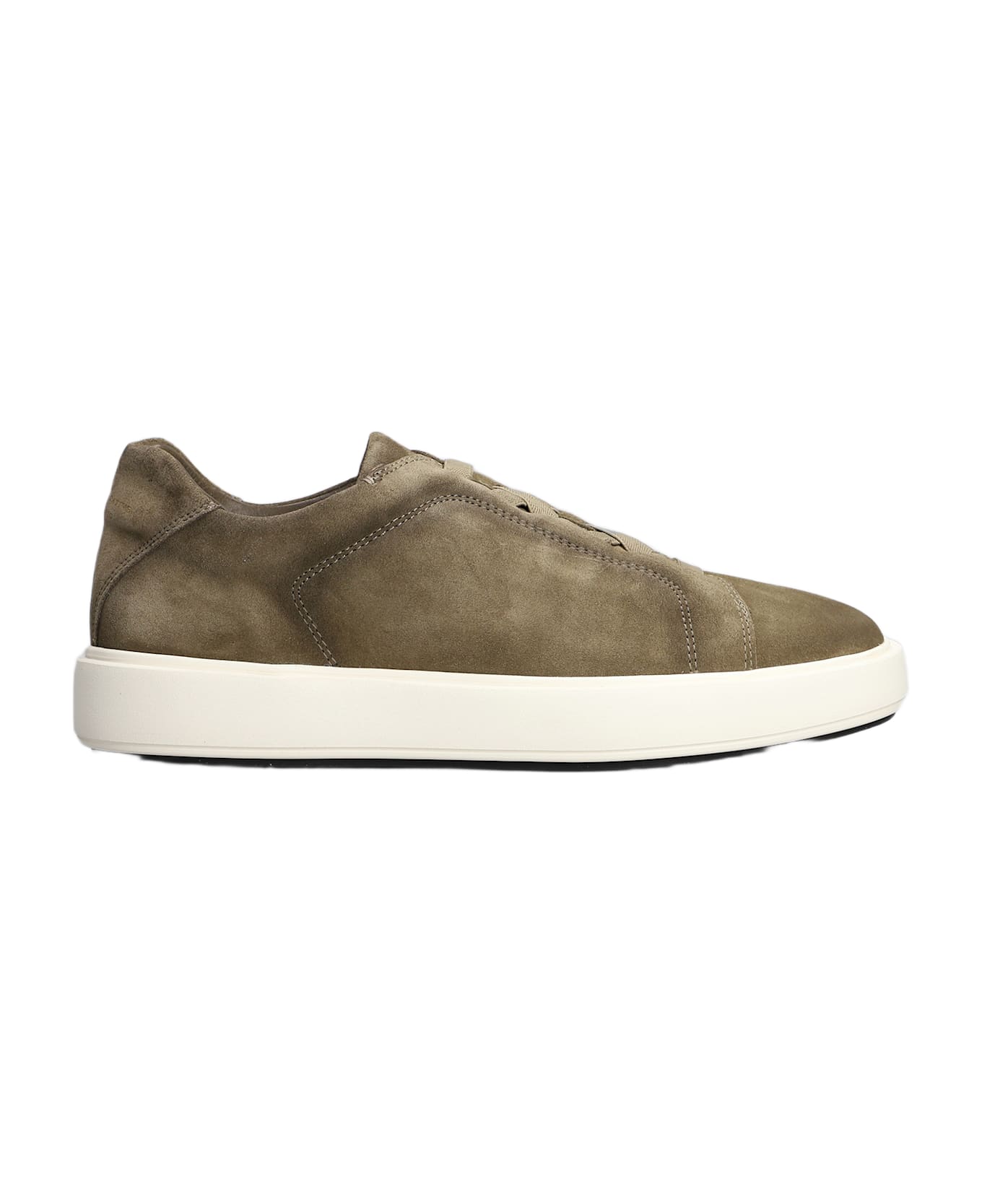 Officine Creative Slouch 001 Sneakers In Green Leather - green