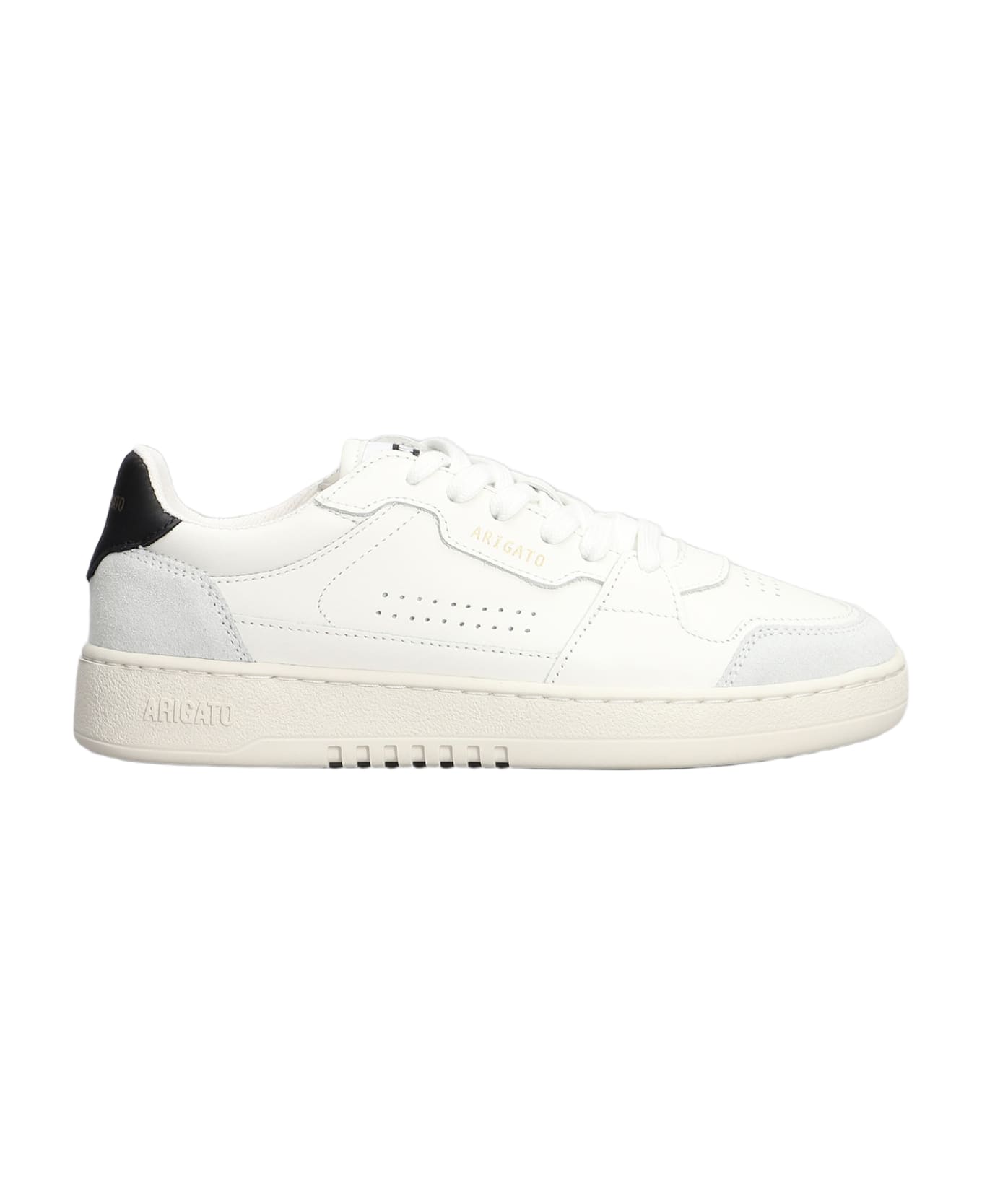 Axel Arigato Dice Lo Sneakers In White Suede And Leather - white スニーカー