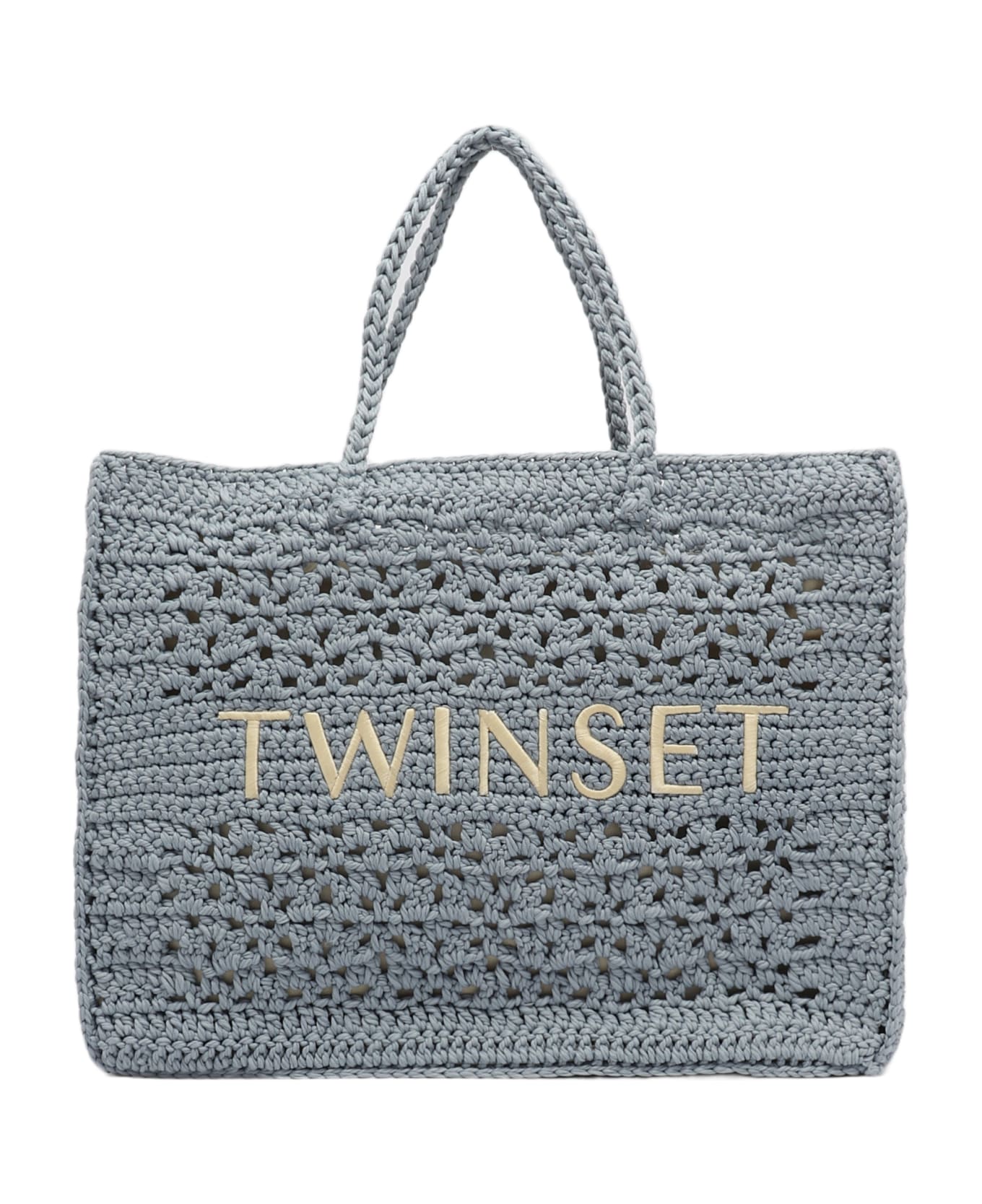 TwinSet Poliester Tote - CIELO トートバッグ