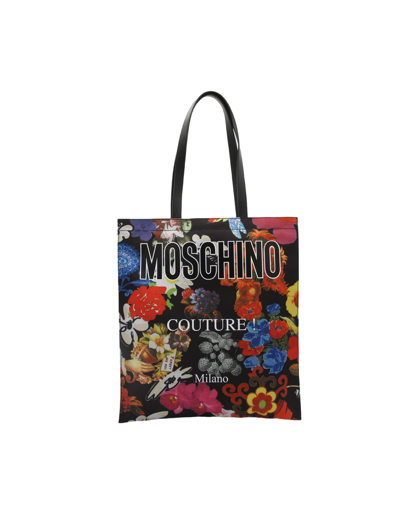 Moschino Multicolour Couture Tote Bag - Red トートバッグ
