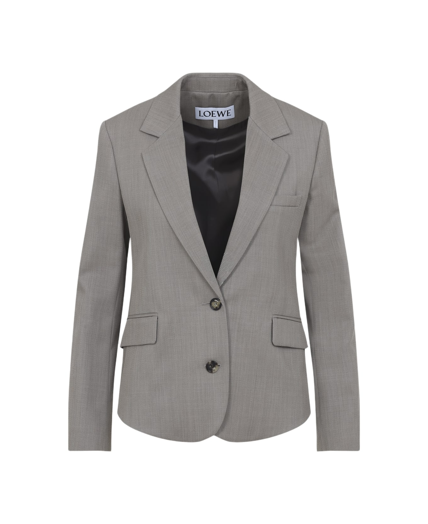 Loewe Tailored Jacket - Beige Melange