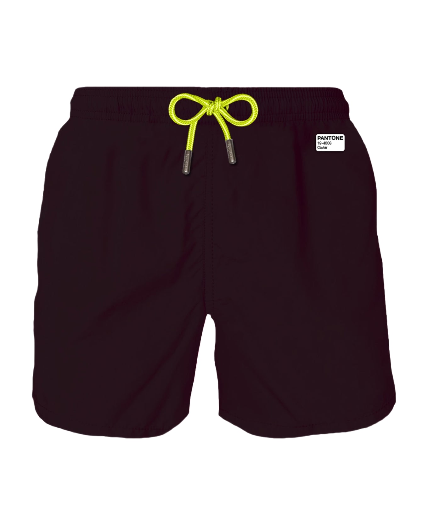 MC2 Saint Barth Man Black Swim Shorts | Pantone Special Edition - BLACK
