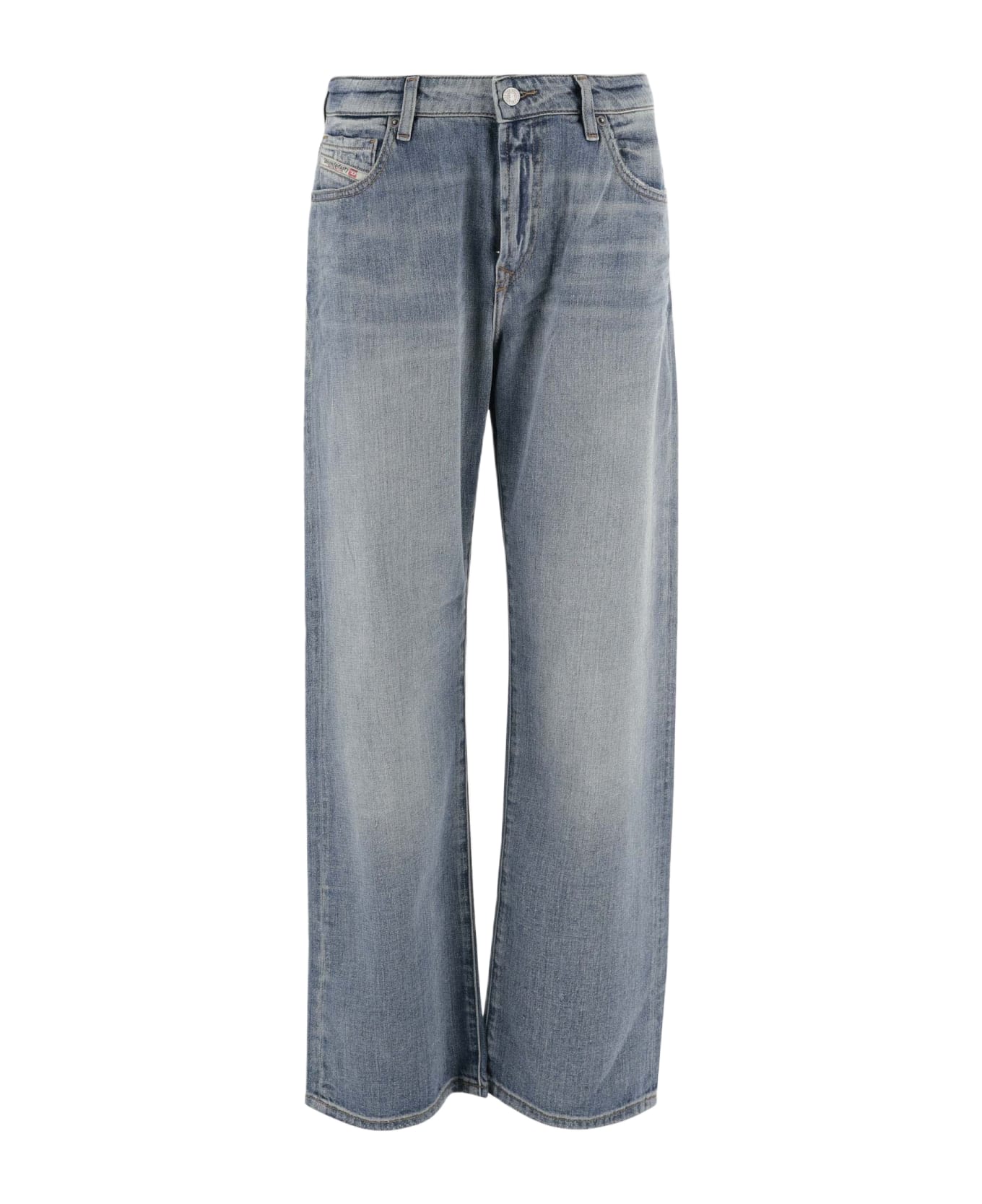 Diesel Cotton Denim Jeans - Denim