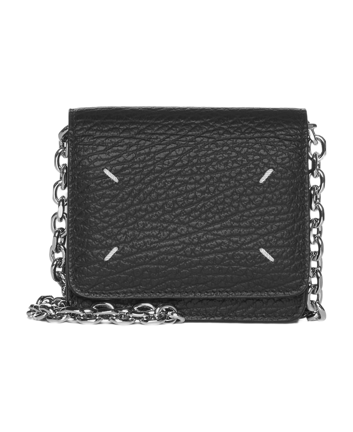 Maison Margiela Small Leather Chain Wallet Bag - T8013
