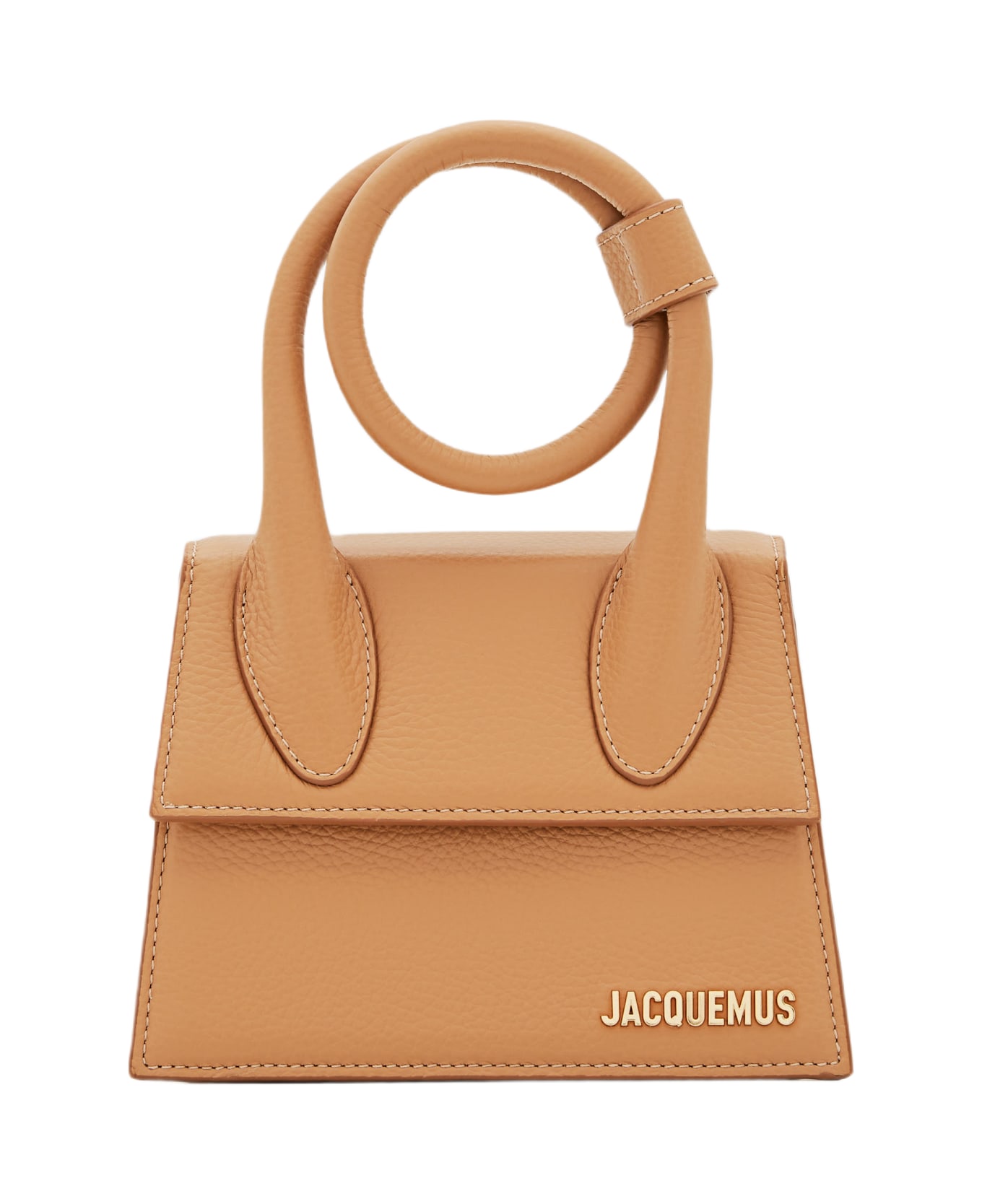Jacquemus Le Chiquito Noeud Leather Shoulder Bag - Brown