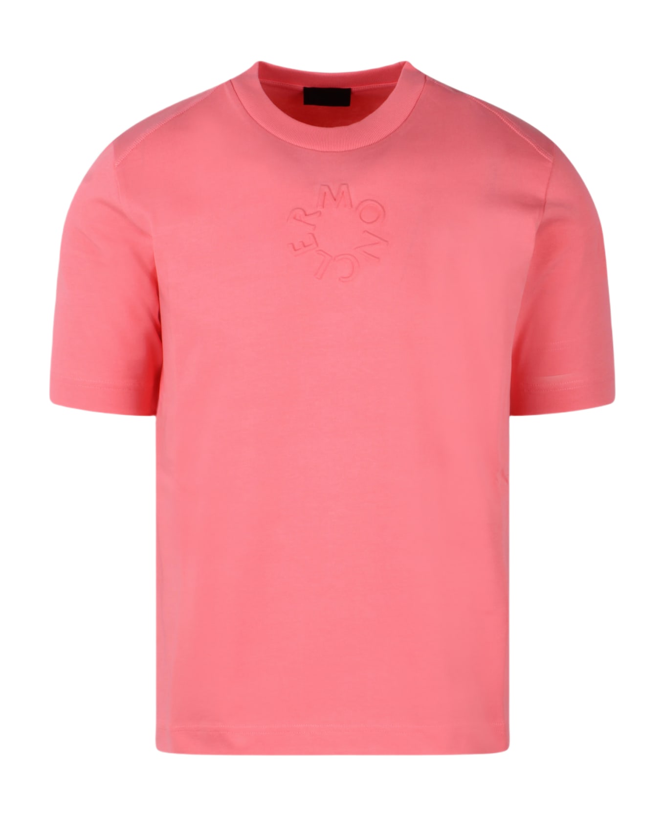 Moncler Logo Embroidered T-shirt