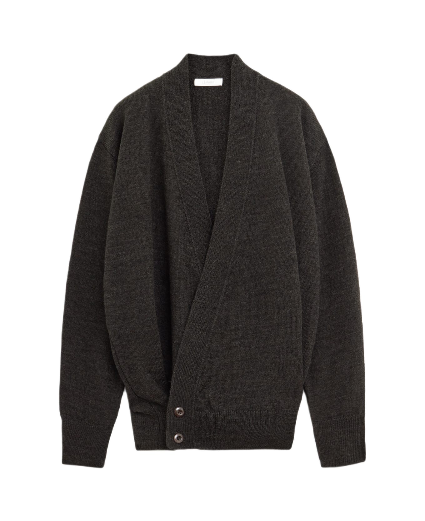 Lemaire Wrap Cardigan - brown