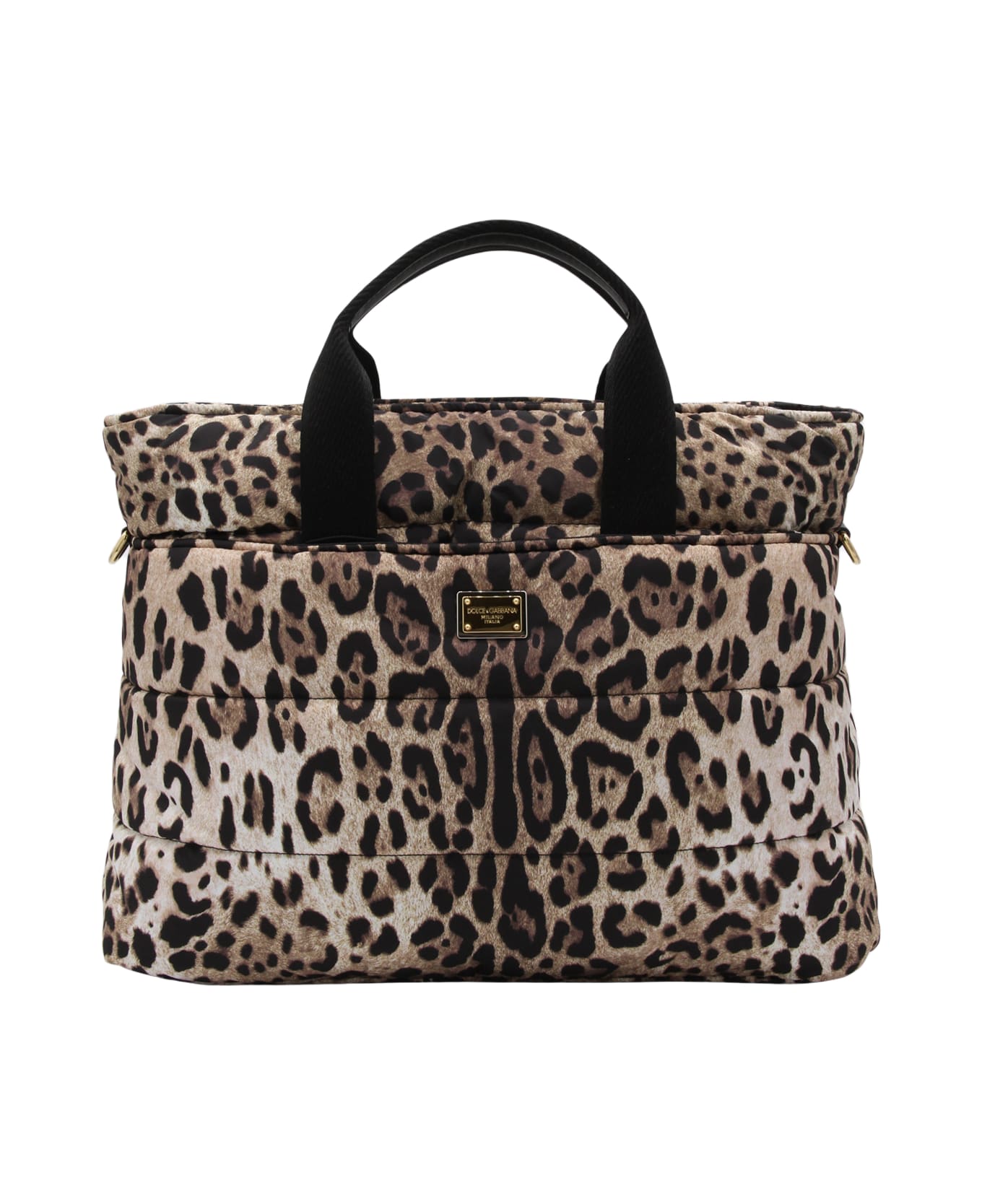Dolce & Gabbana Leopard Print Nylon Changing Bag - LEO