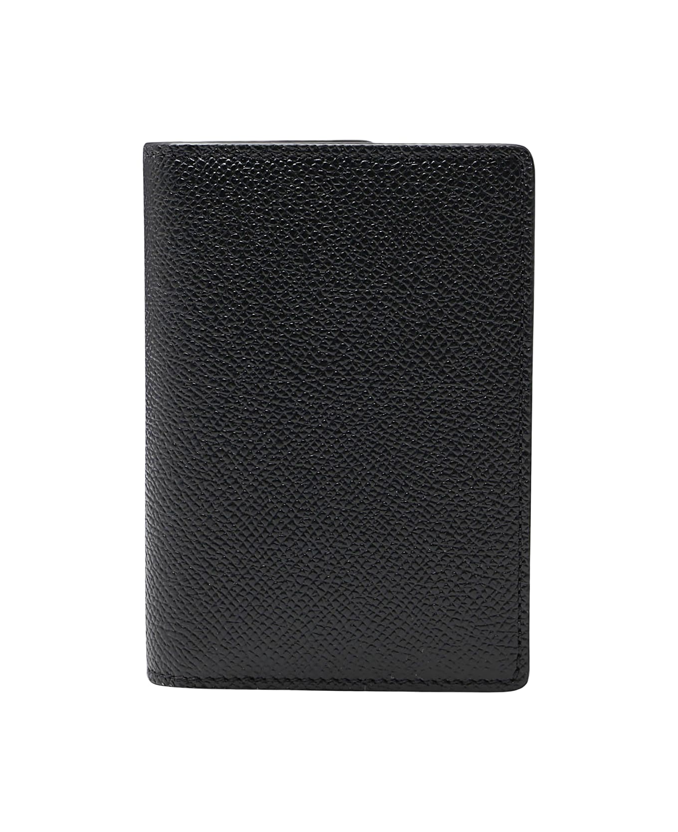 Maison Margiela Black Leather Cardholder - Black