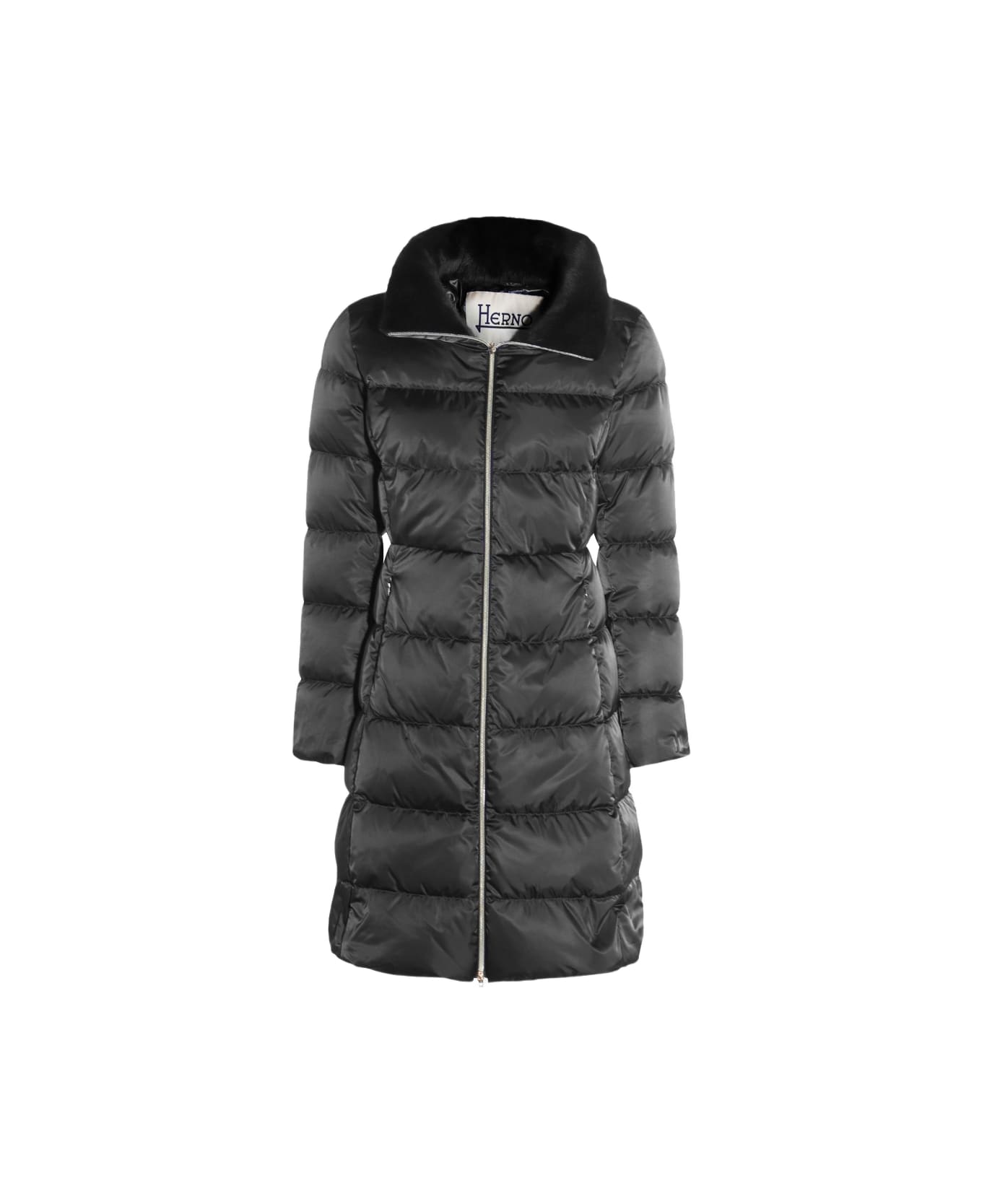 Herno Black Down Jacket - Black