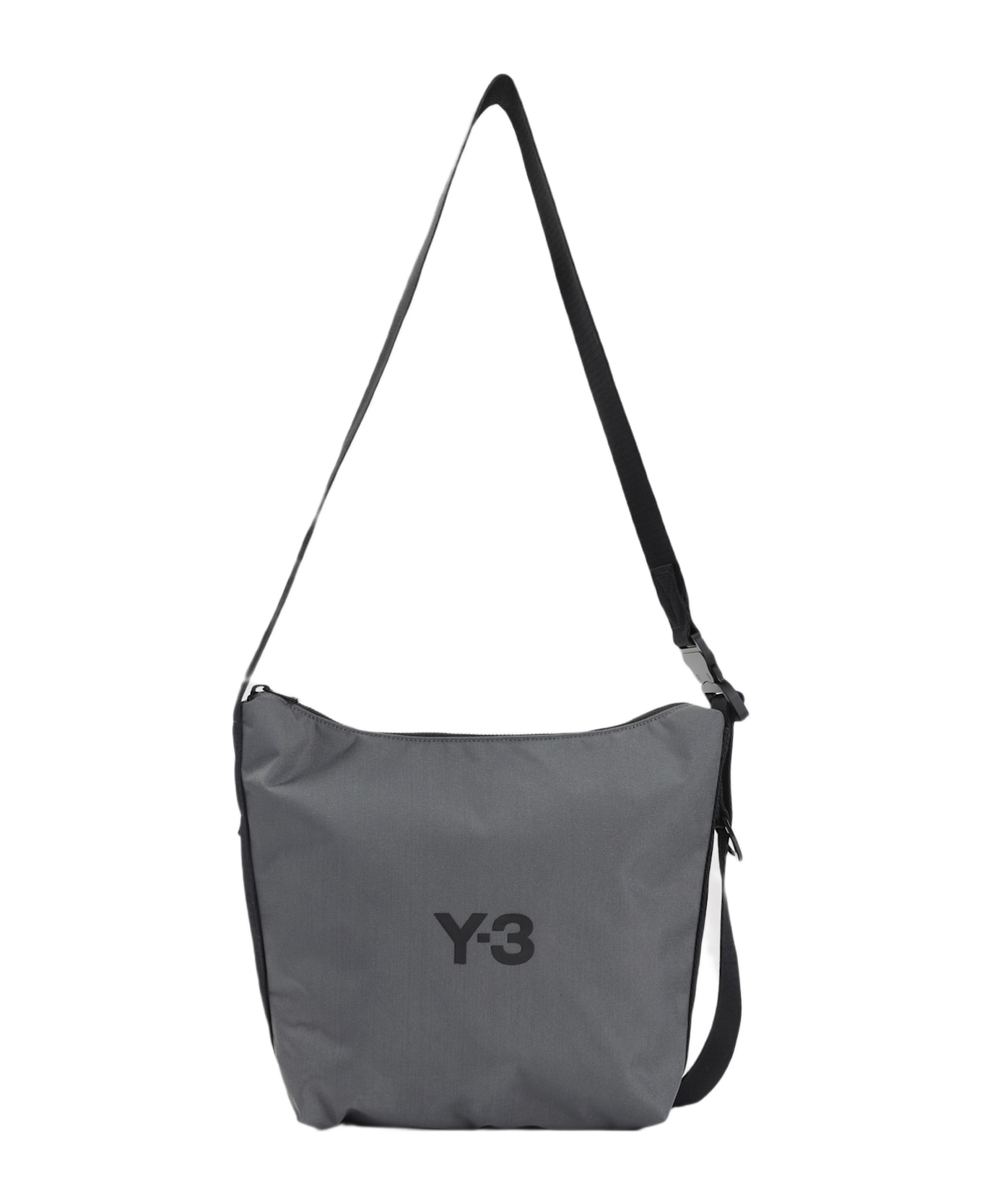 Y-3 Polyamide Cross Body Bag - Granite