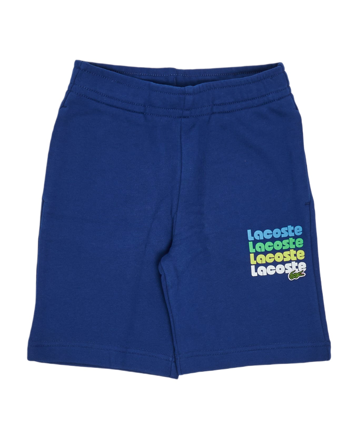 Lacoste Shorts Shorts - BLU MEDIO ボトムス
