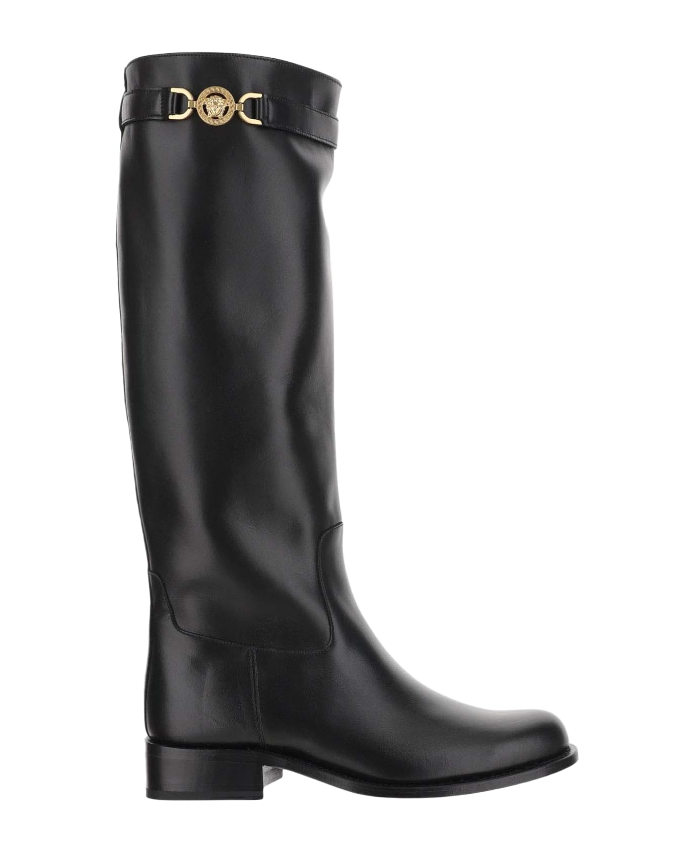 Versace Boot T.25 Calf Leather - Black