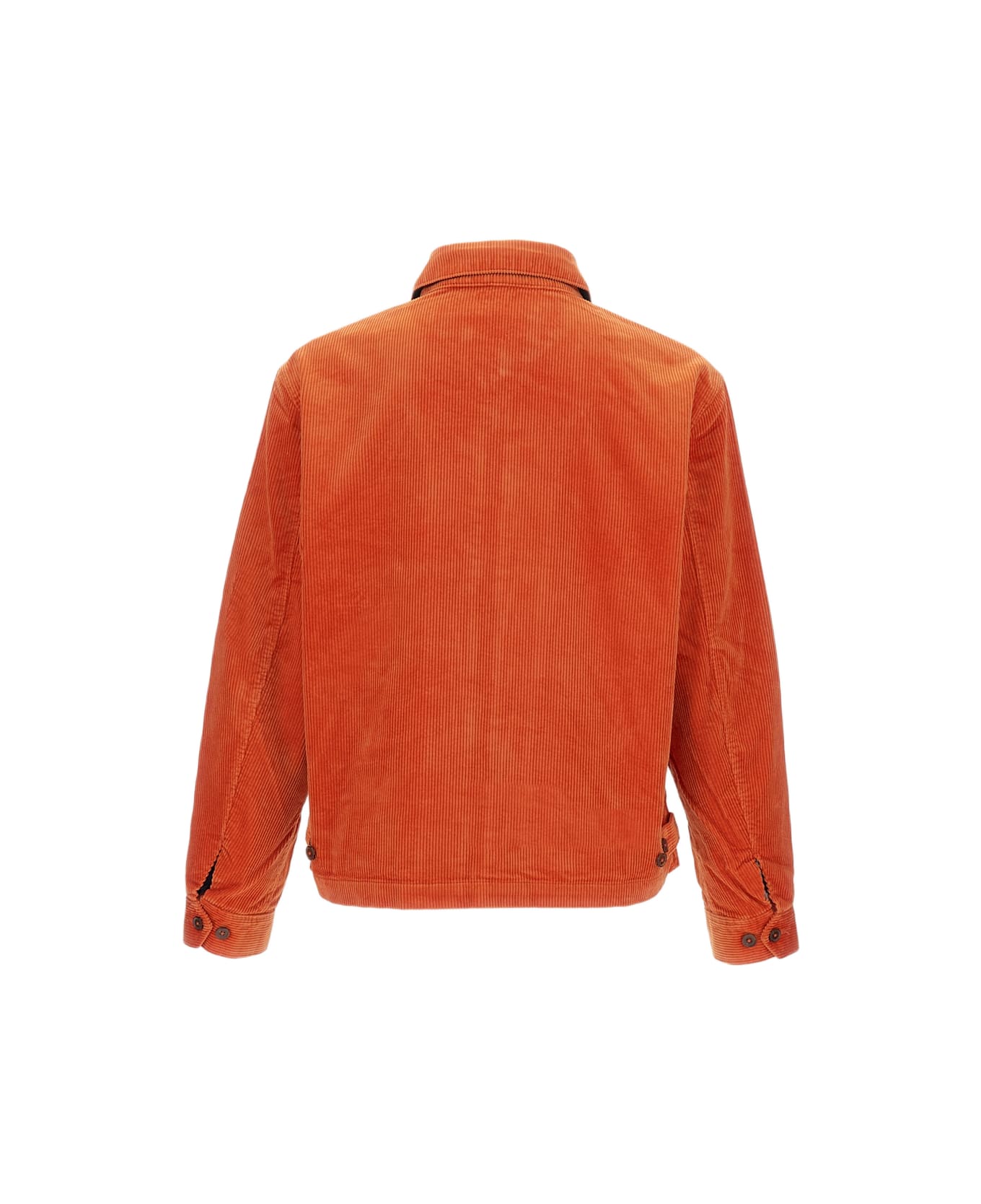Polo Ralph Lauren Ribbed Cotton Velvet Jacket - Orange