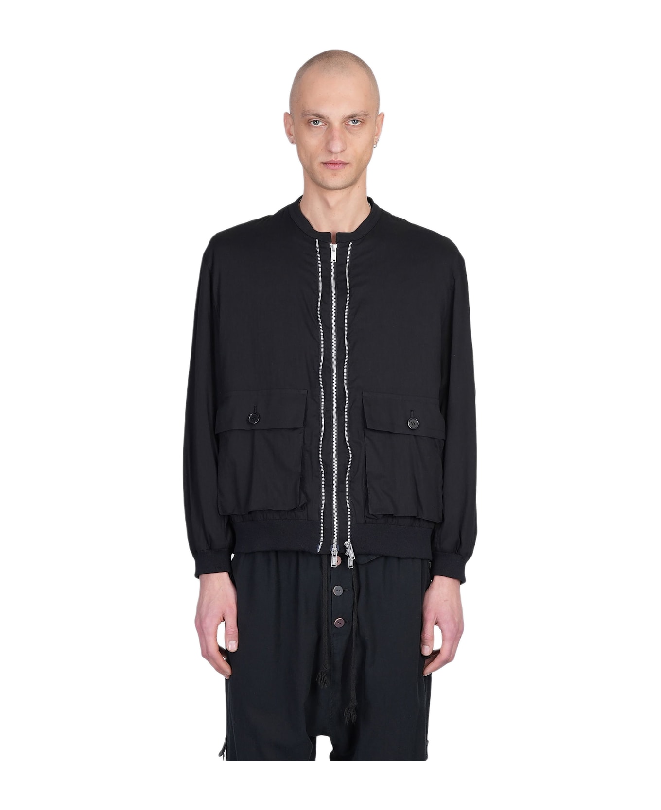 Undercover Jun Takahashi Casual Jacket In Black Cotton - black