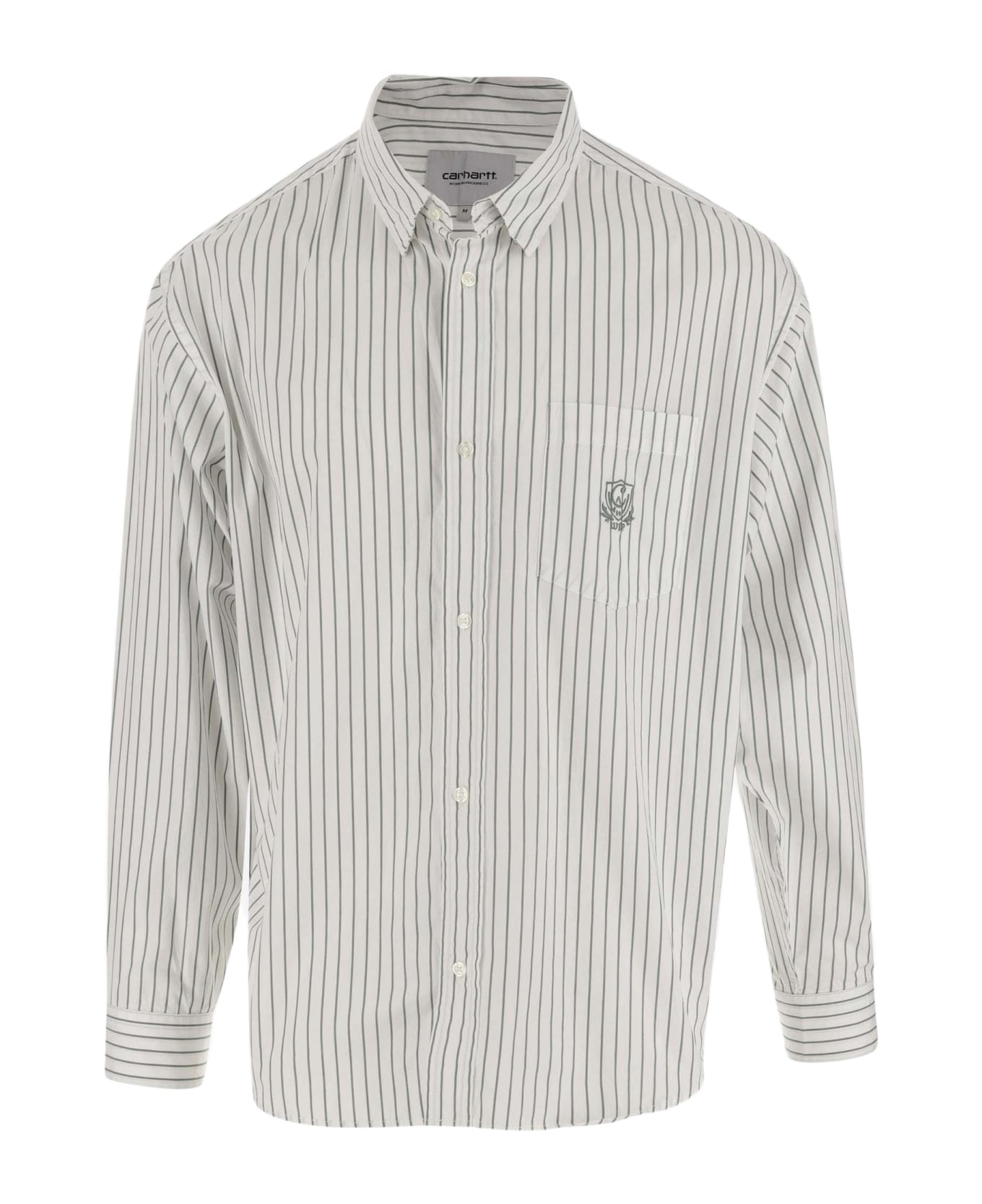 Carhartt Cotton Shirt With Striped Pattern - Red
