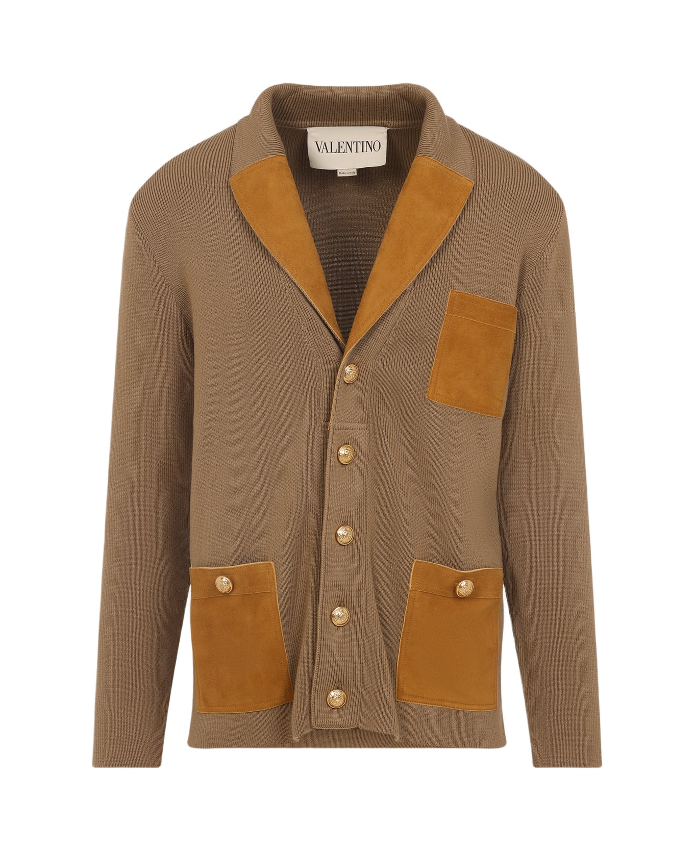 Valentino Virgin Wool Jacket - Light Camel