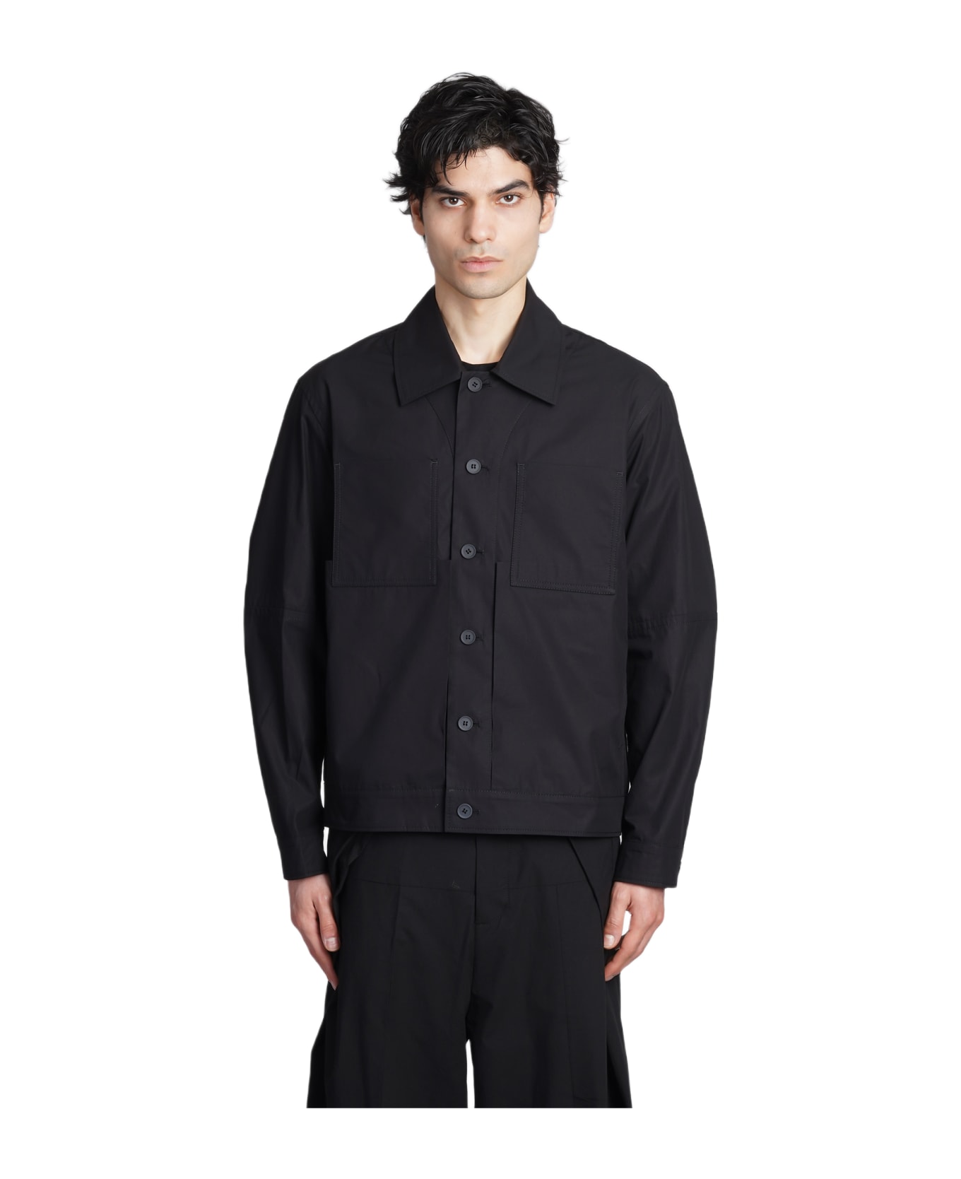 Craig Green Casual Jacket In Black Nylon - black