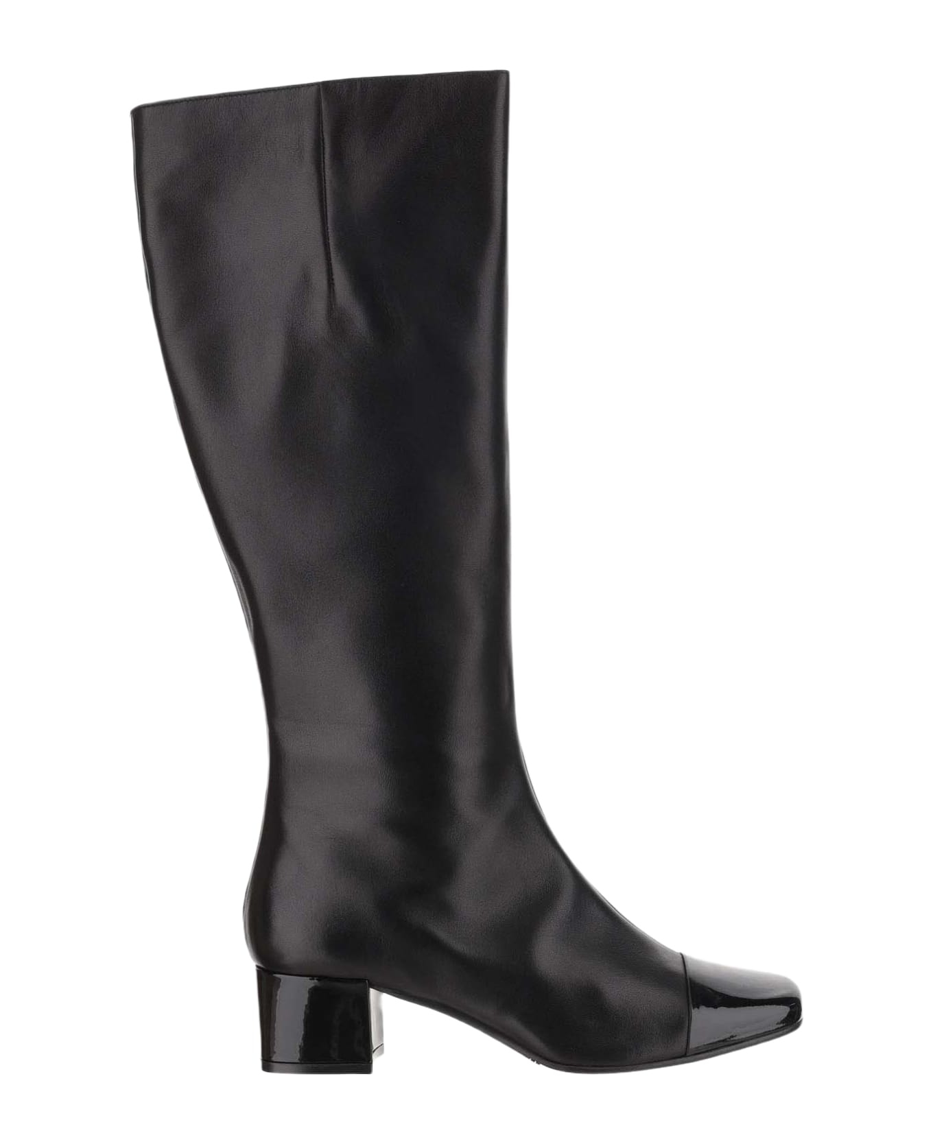 Carel High Leather Boot - Black