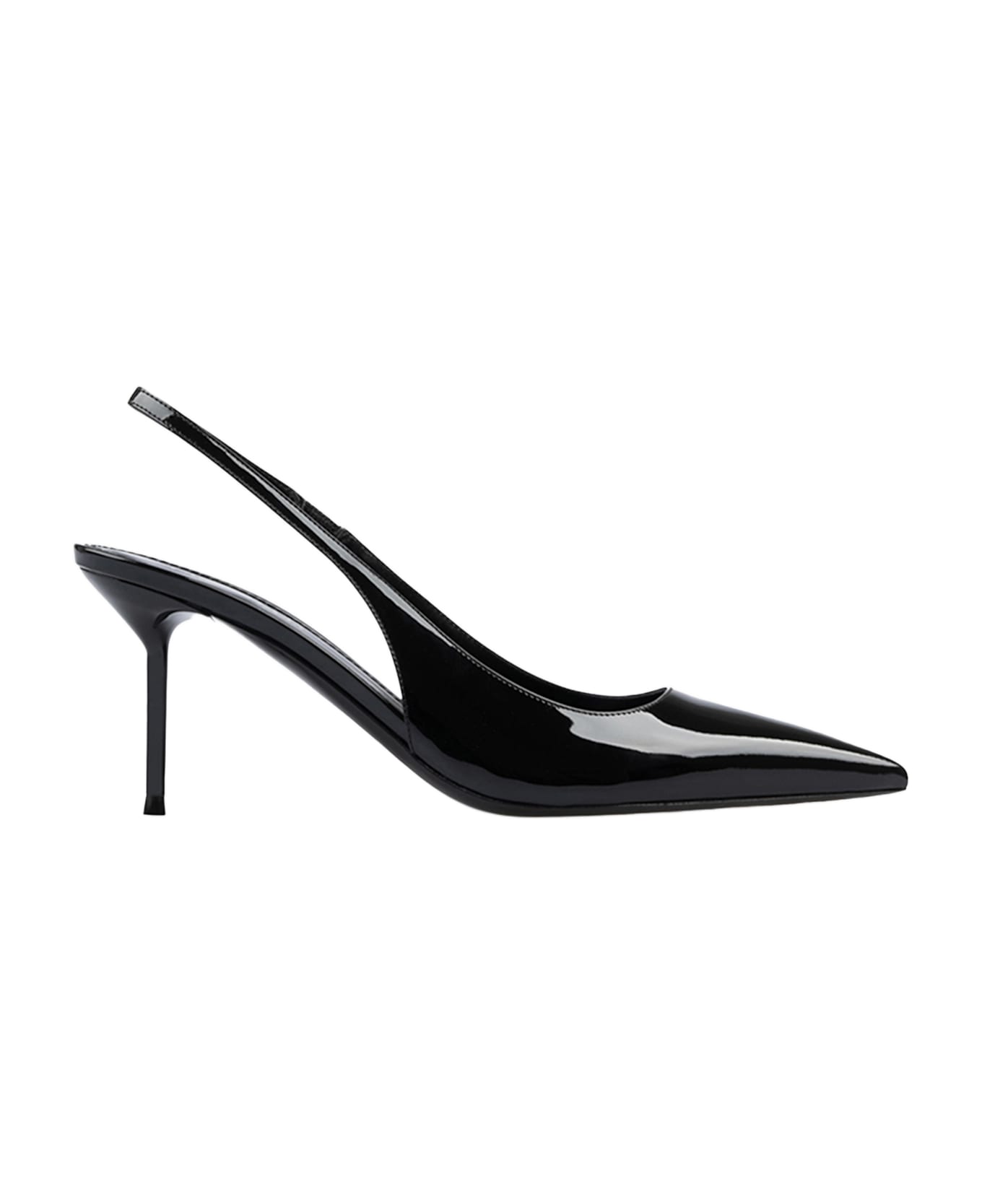 Paris Texas Lidia Slingback Heel 70 - Black