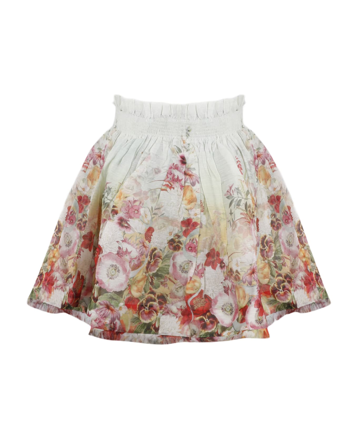 Zimmermann Wonderland Flip Skirt - Multicolour