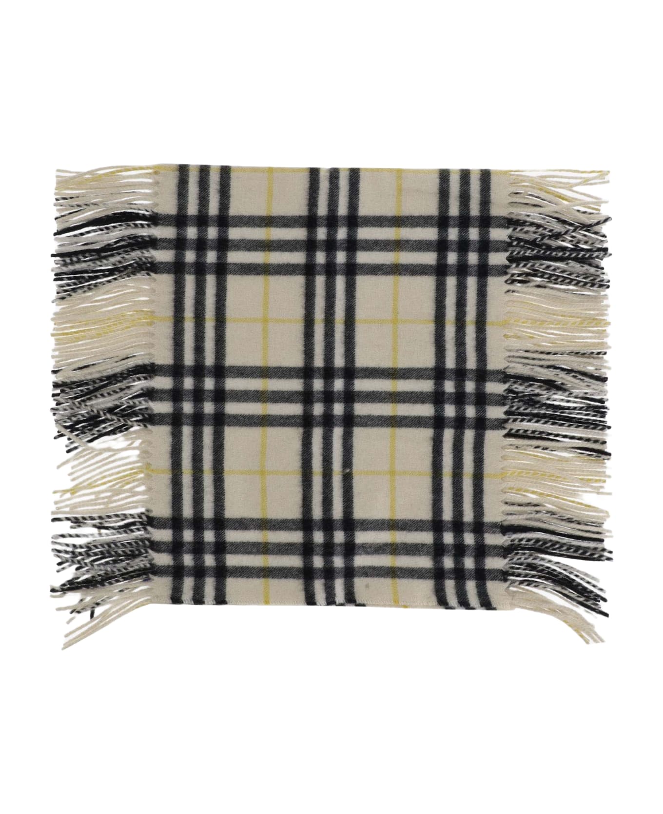 マフラー・ストール Burberry FW23 Embroidered wool scarf (8079240 A1450) Burberry Jumbo Check Wool Fringed Scarf 8079237