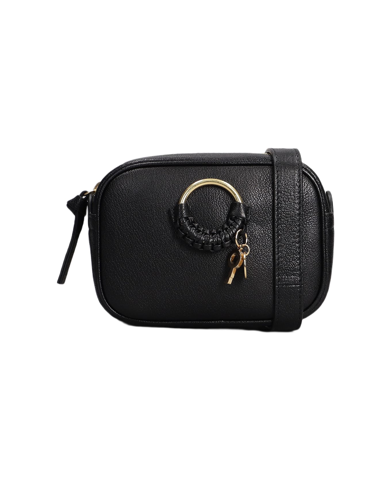 See by Chloé Camera Bag Shoulder Bag In Black Leather - black