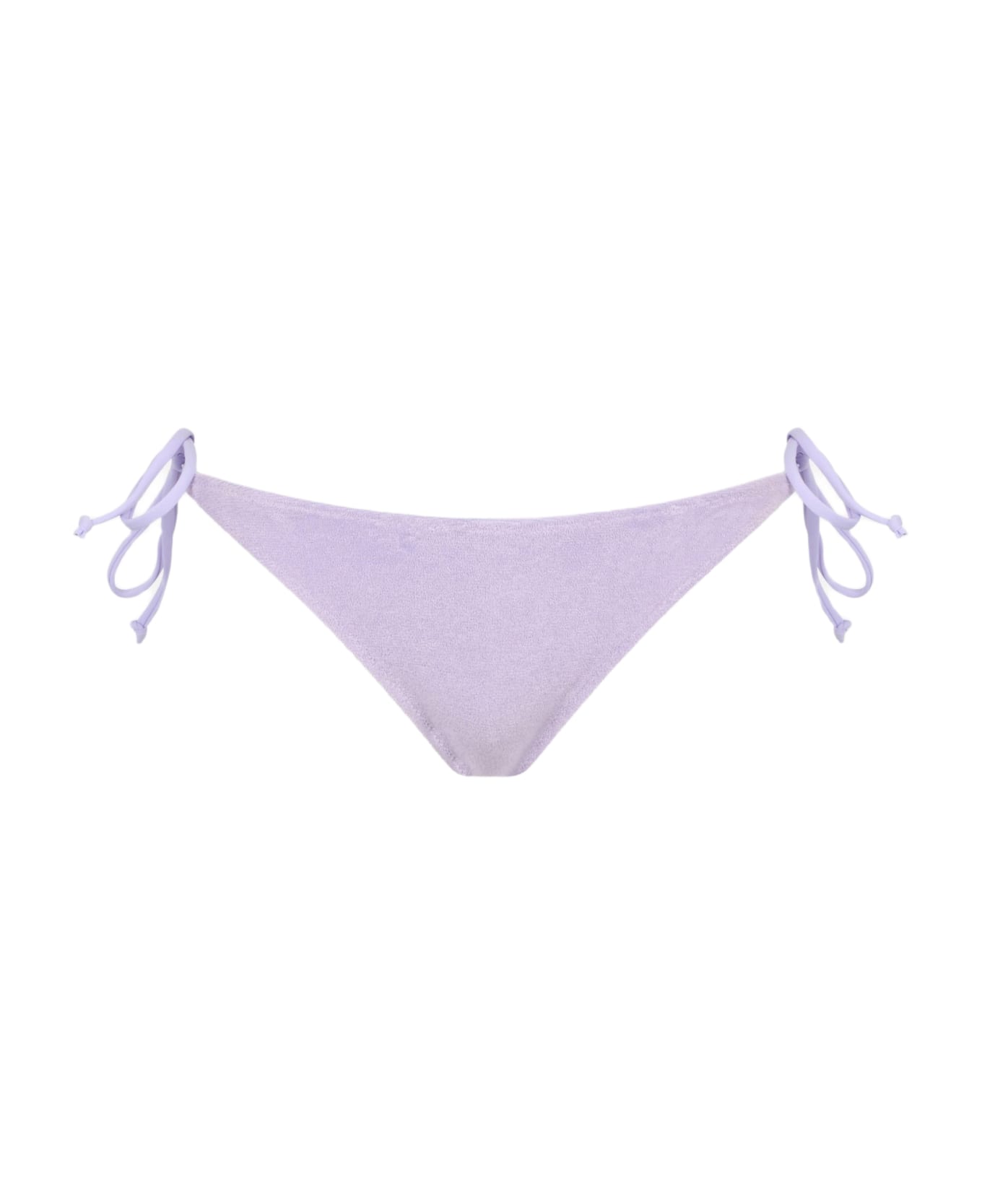 MC2 Saint Barth Woman Terry Cotton Classic Swim Briefs Virgo - PINK