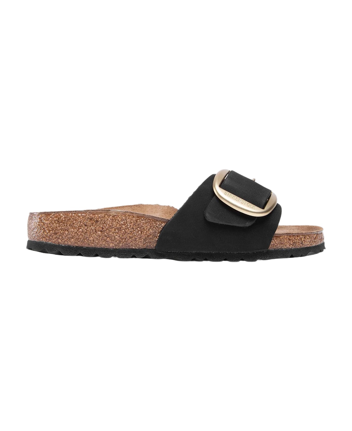 Birkenstock Madrid Big Buckle Sandals - Black