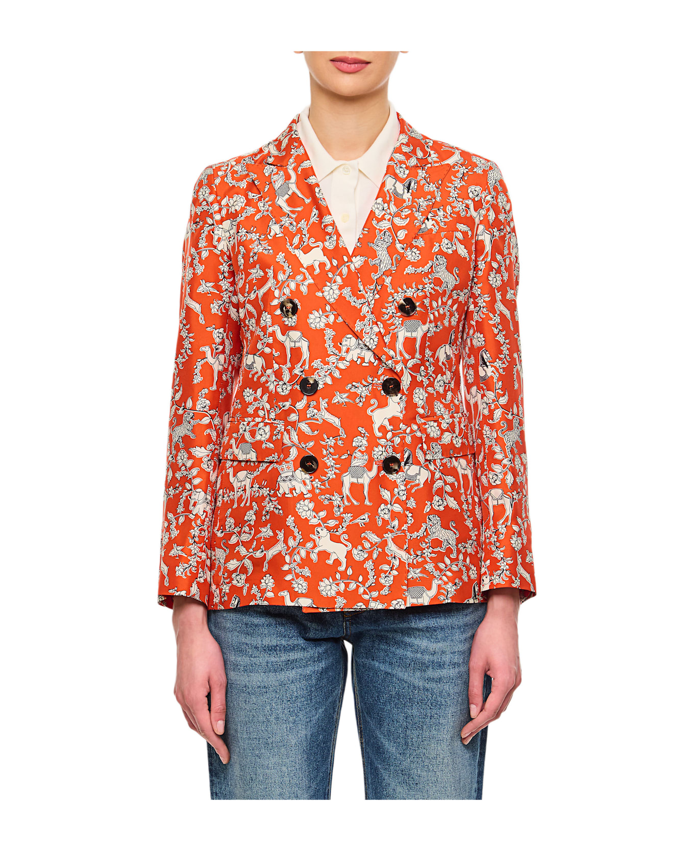 Alberto Biani Jacket - Orange