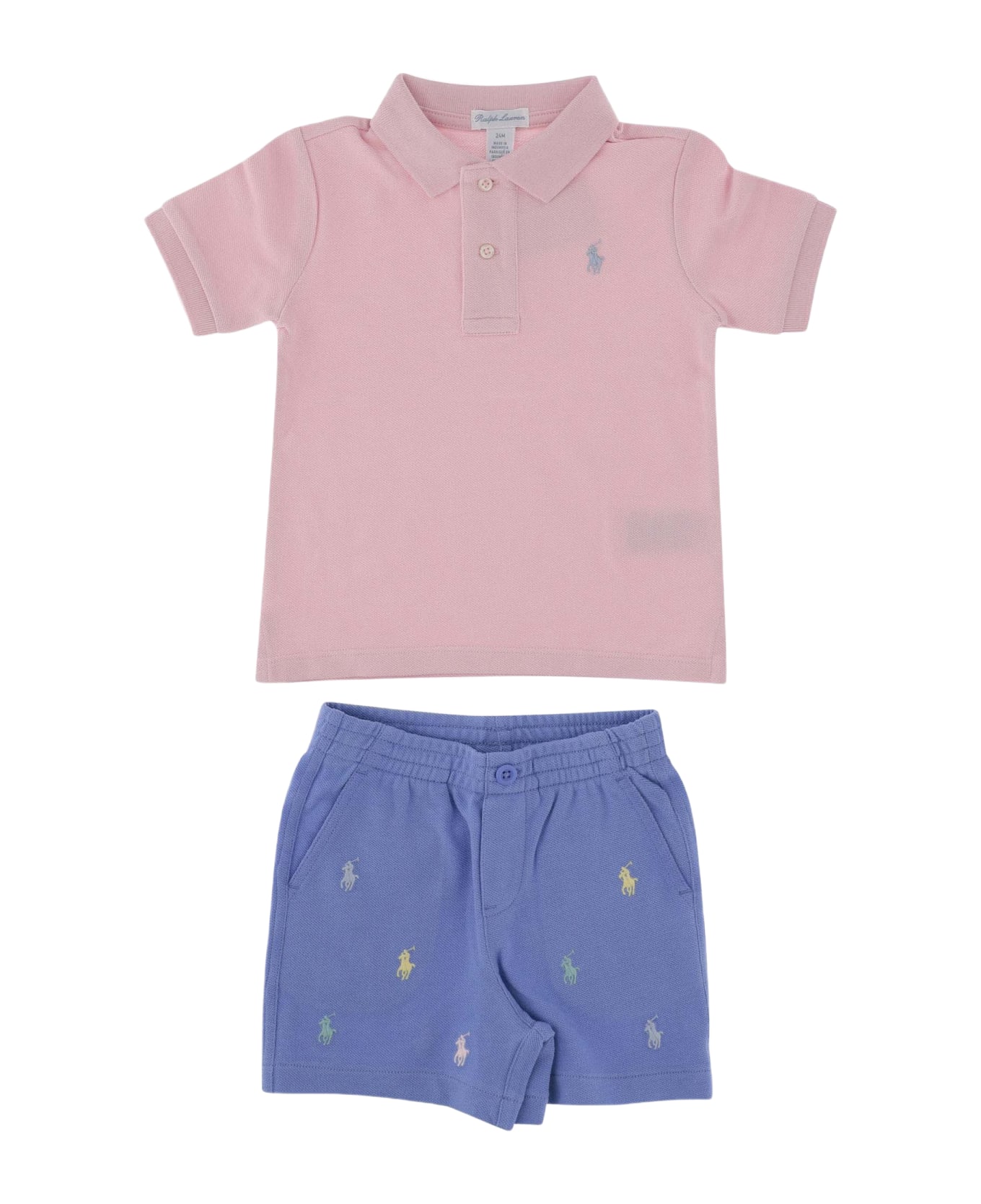 Polo Ralph Lauren Two-piece Outfit Set - Red ボディスーツ＆セットアップ
