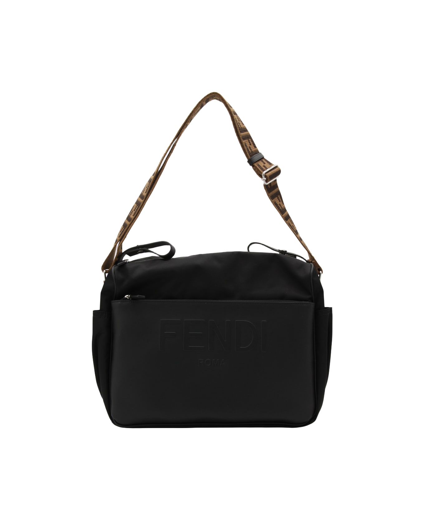Fendi Black Nylon Changing Bag - Black