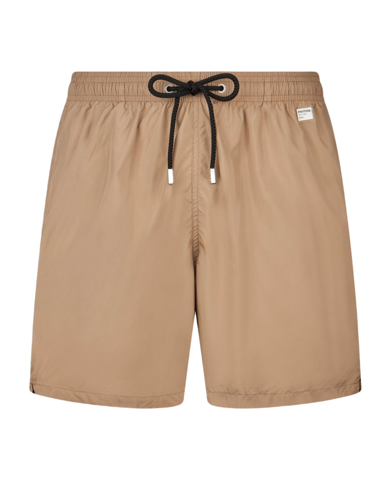 MC2 Saint Barth Man Lightweight Fabric Beige Swim Shorts Lighting Pantone | Pantone® Special Edition - WHITE