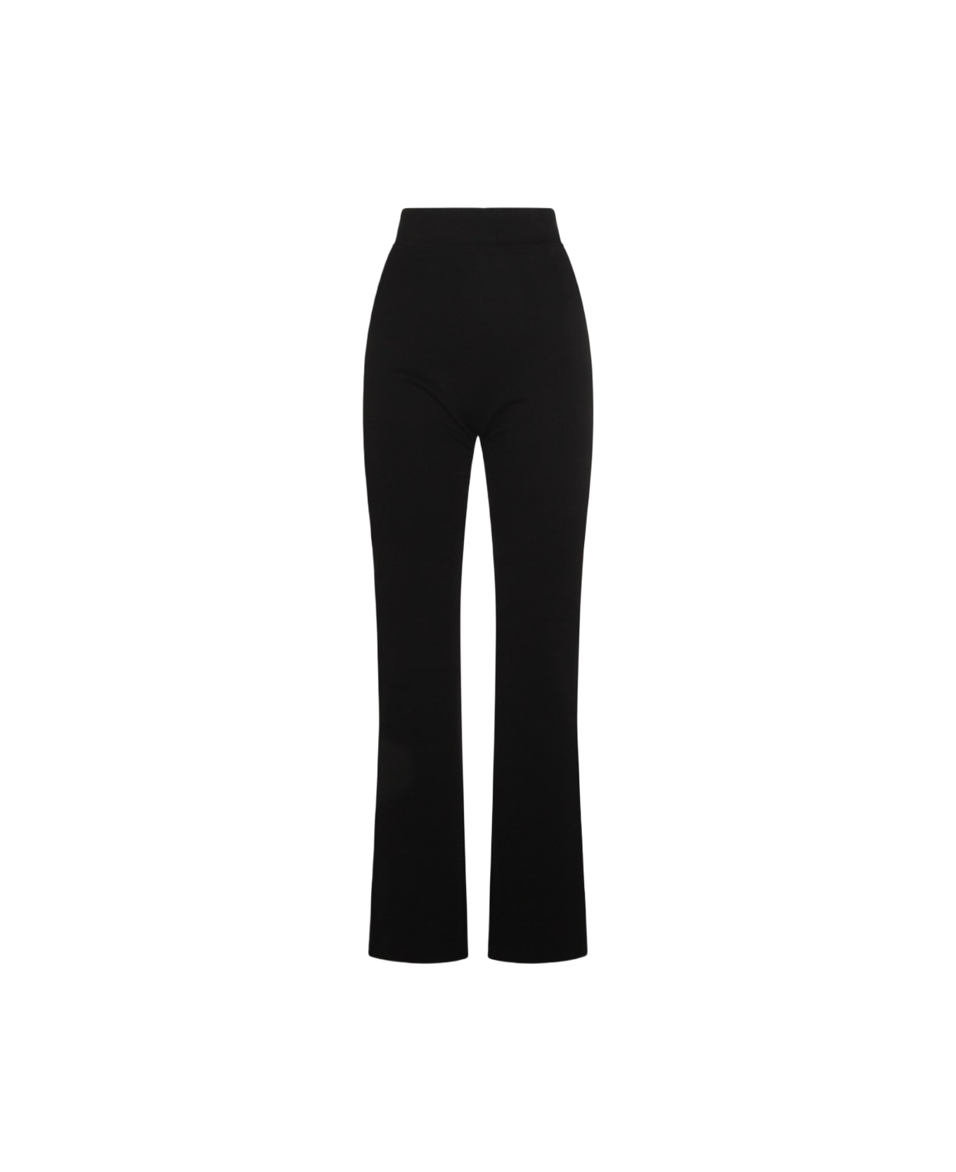 Thom Krom Black Viscose Pants - Black