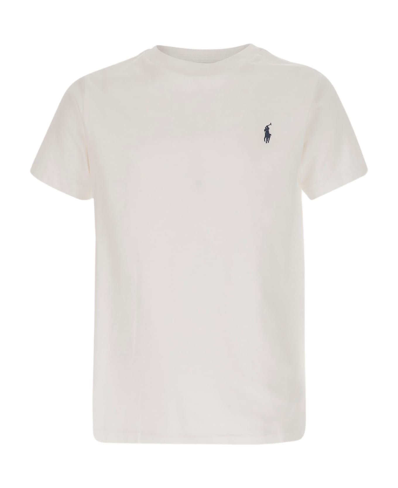 Polo Ralph Lauren Cotton T-shirt With Logo - White