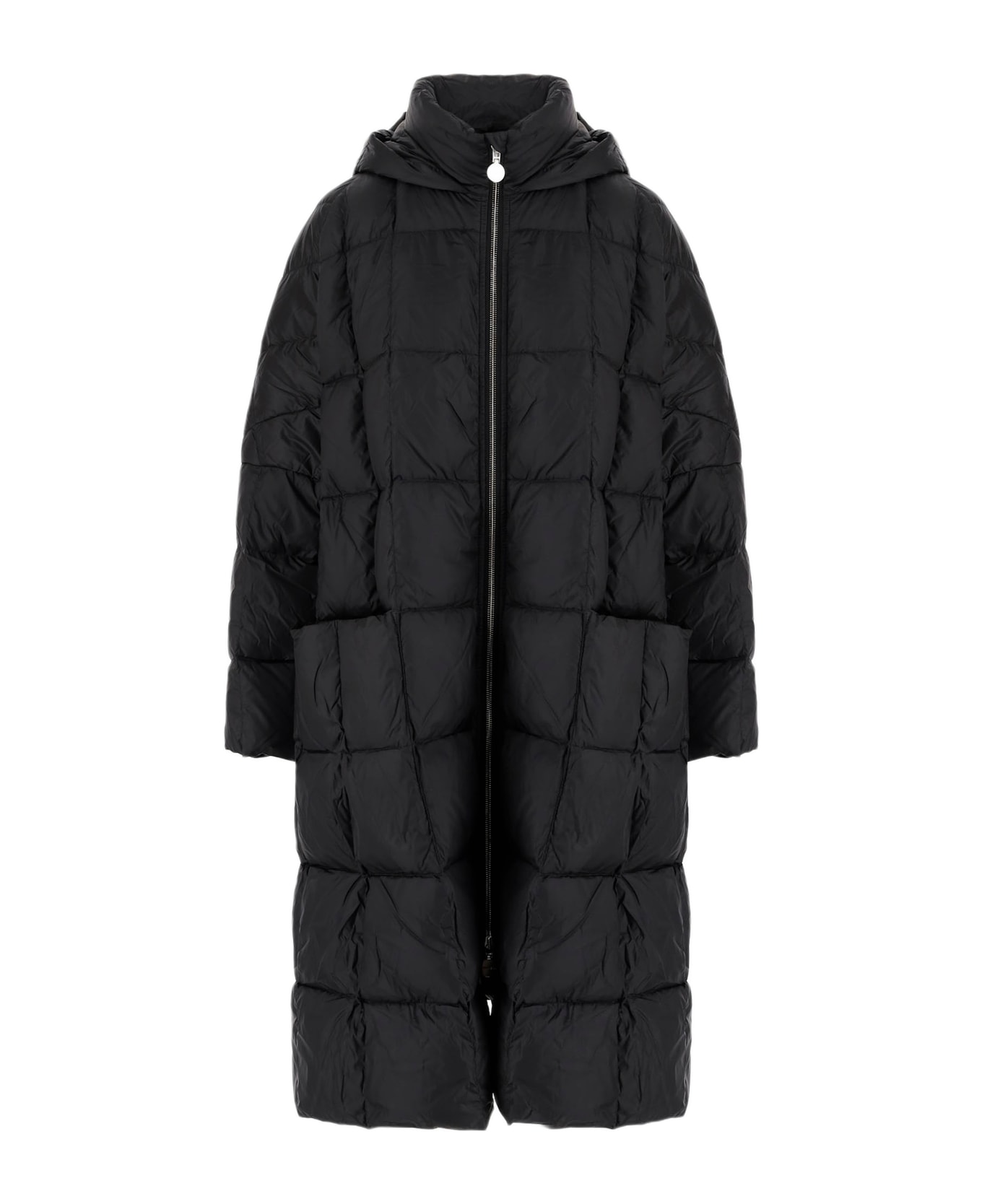 IENKI IENKI Pyramid Leon Long Down Jacket - Black