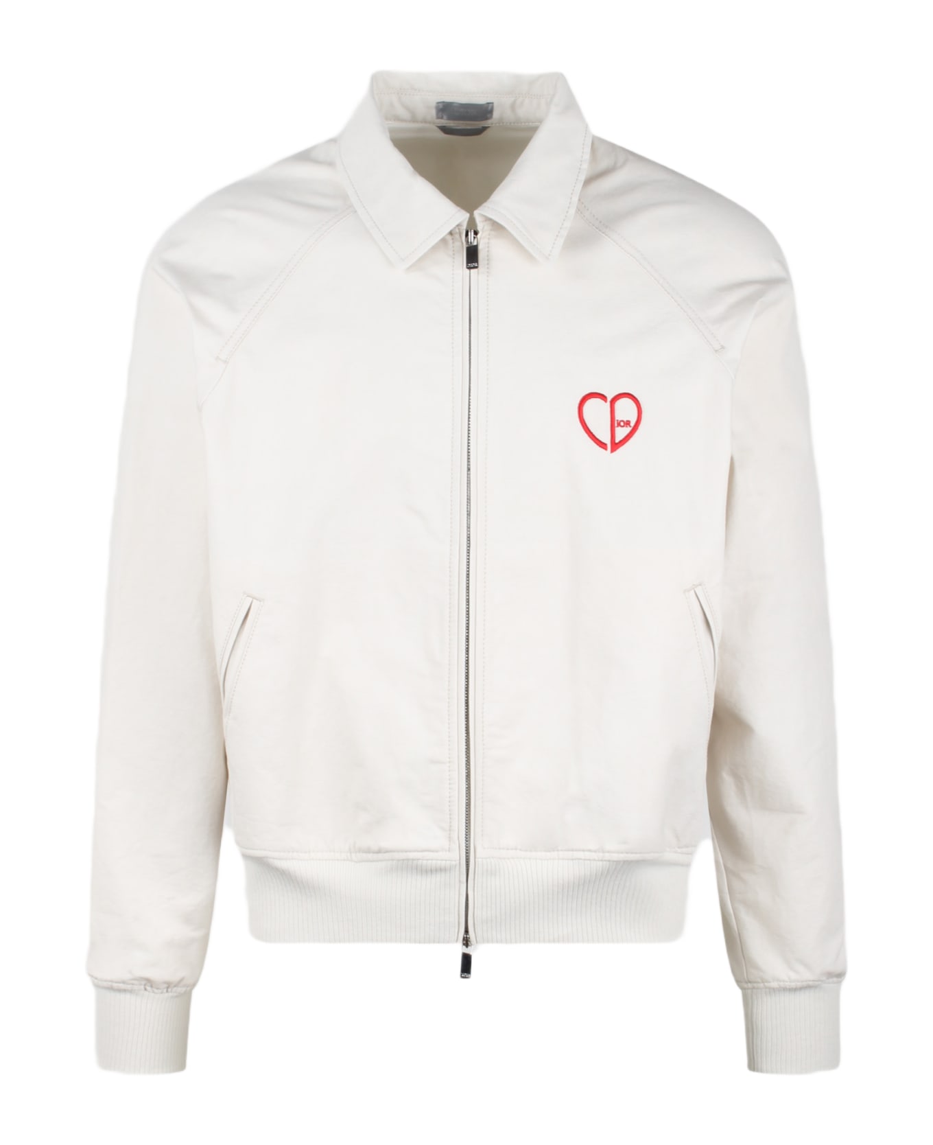 Dior Cd Heart Jacket - White